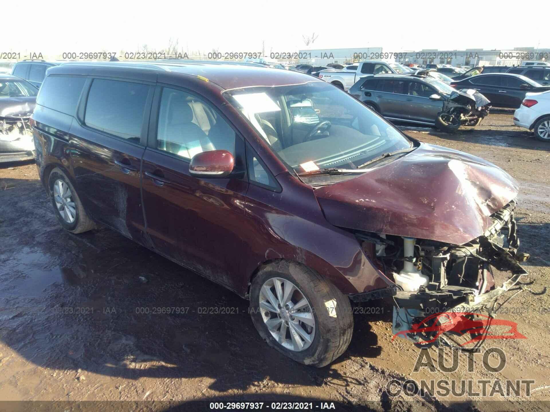 KIA SEDONA 2017 - KNDMB5C15H6246712