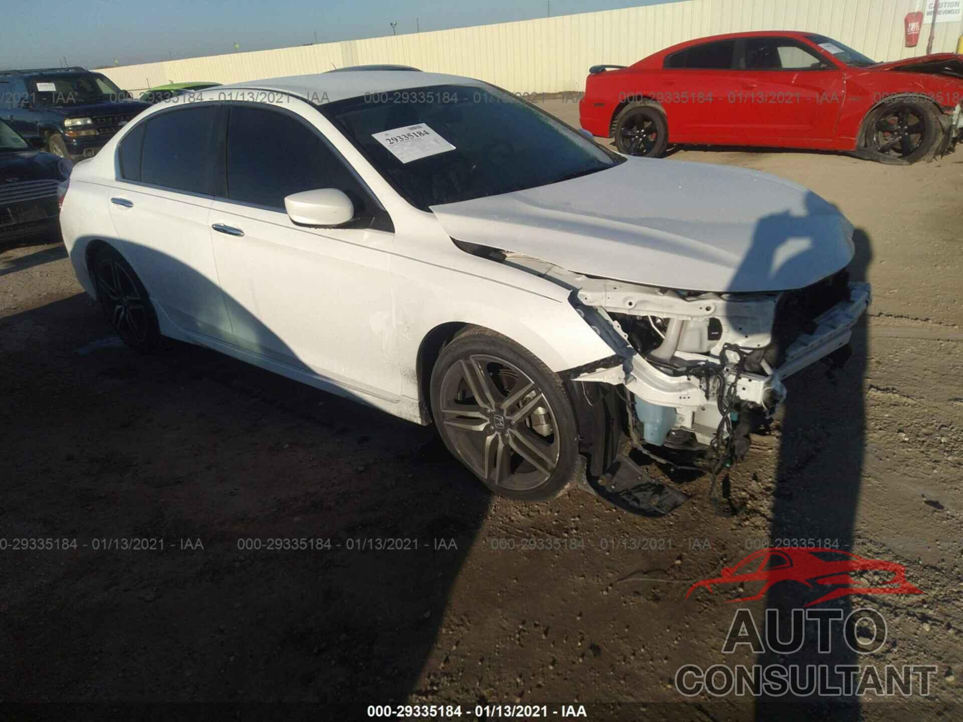 HONDA ACCORD SEDAN 2016 - 1HGCR2F5XGA089373