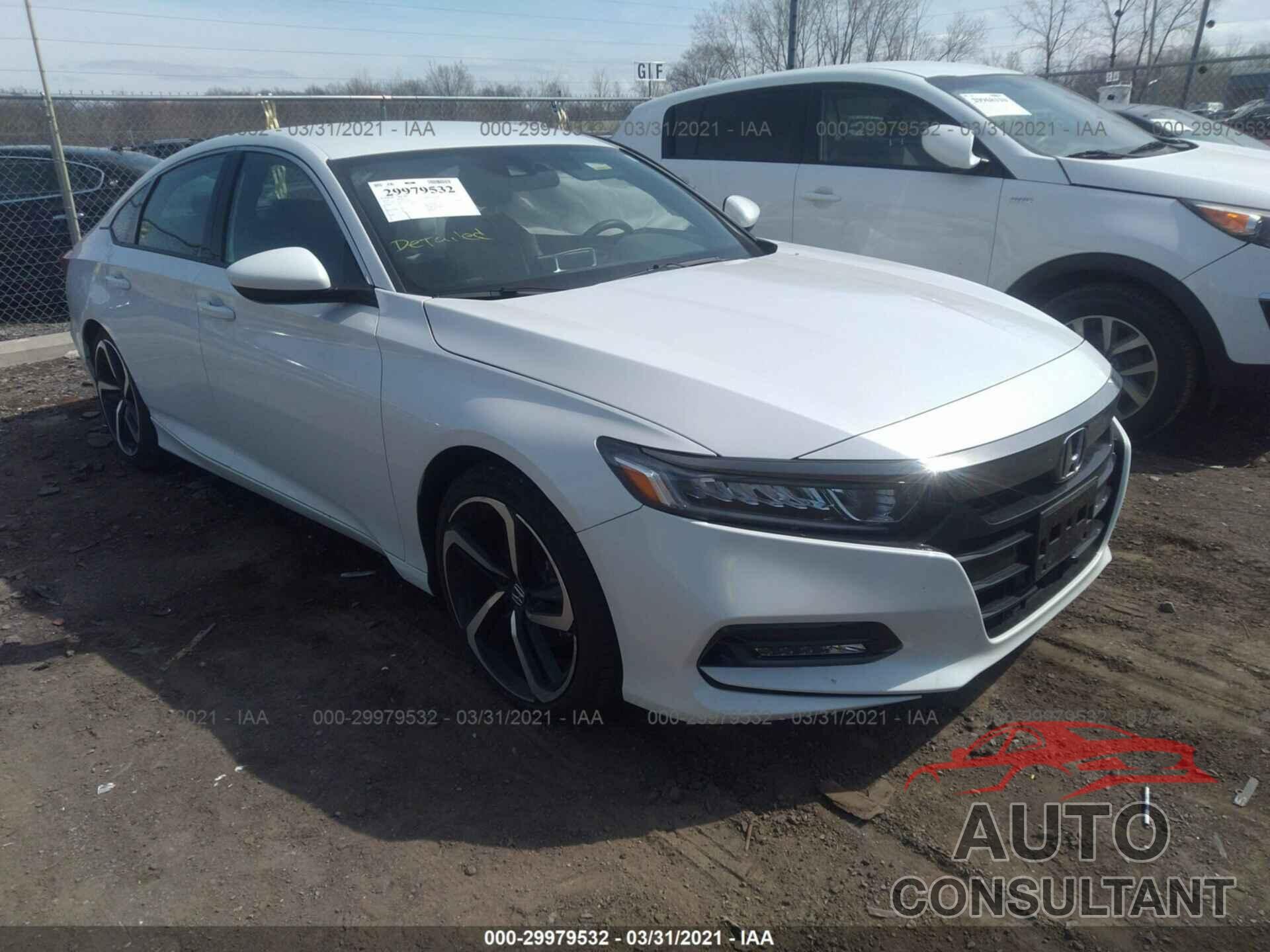 HONDA ACCORD SEDAN 2019 - 1HGCV1F37KA160798