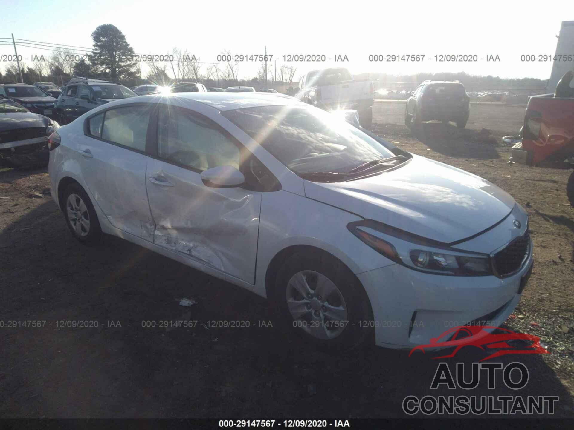 KIA FORTE 2017 - 3KPFL4A70HE081556