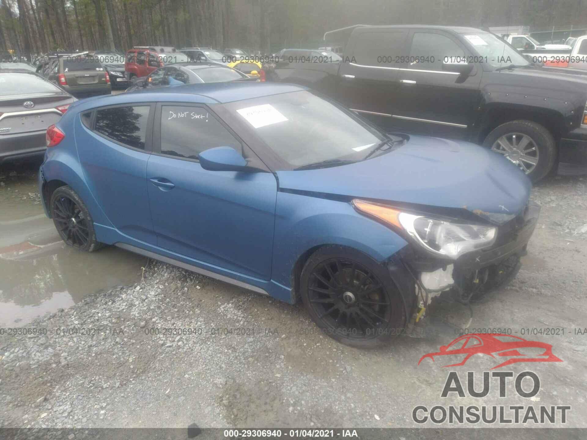 HYUNDAI VELOSTER 2016 - KMHTC6AE4GU261437