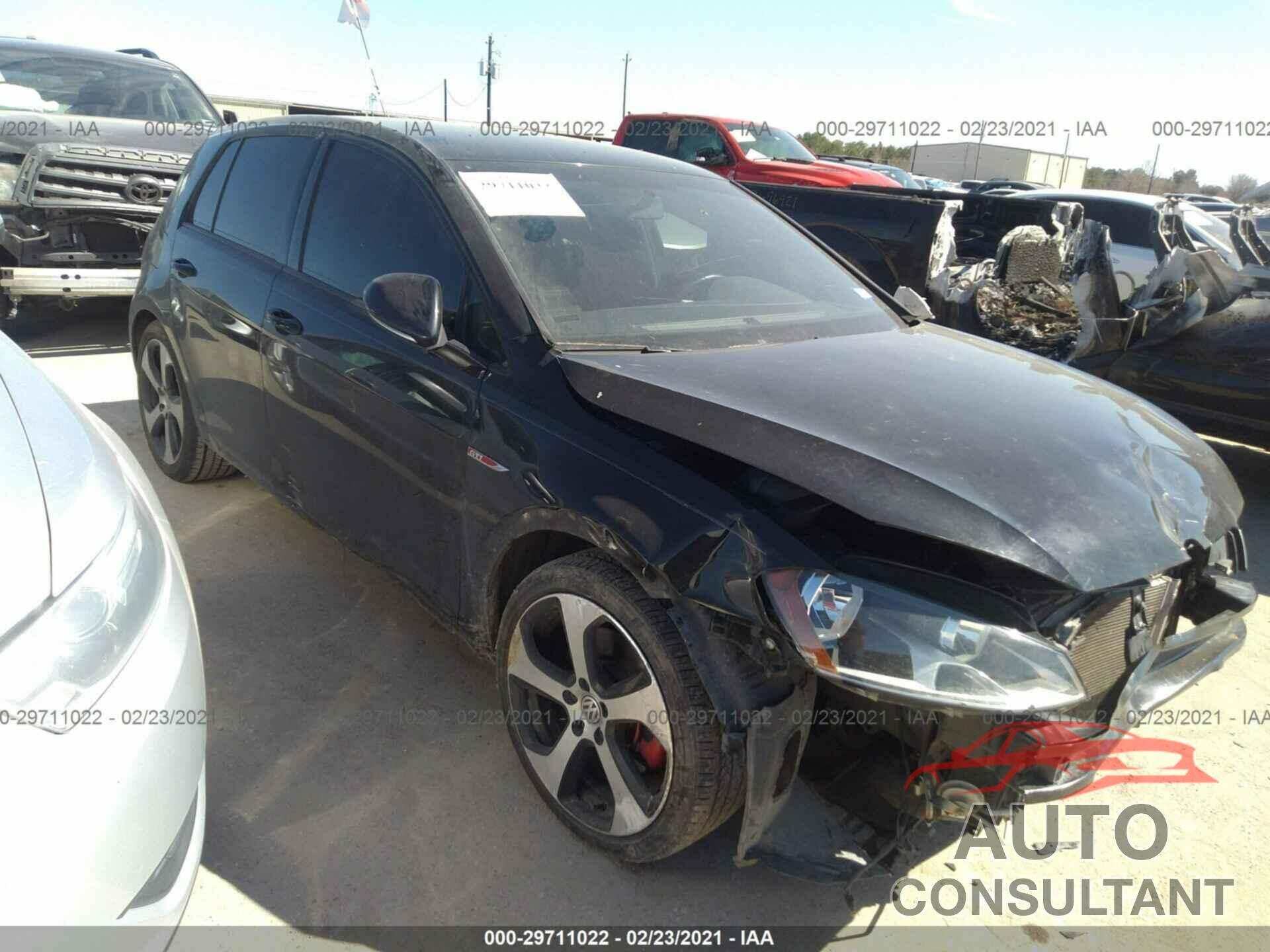 VOLKSWAGEN GOLF GTI 2017 - 3VW4T7AU2HM034417