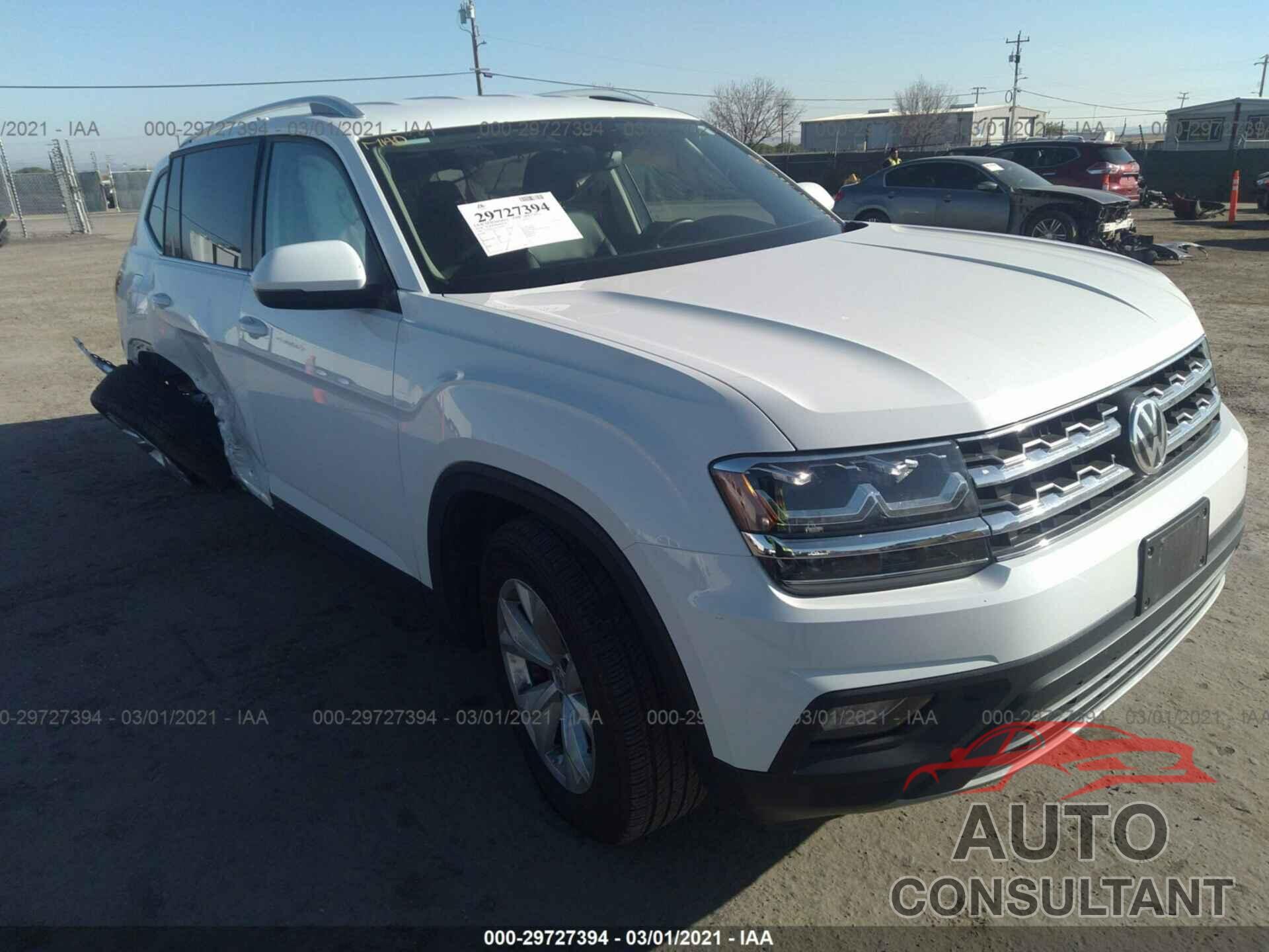 VOLKSWAGEN ATLAS 2018 - 1V2DP2CA2JC595090