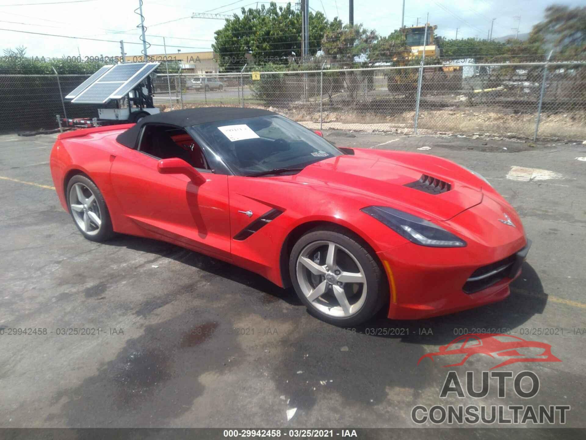 CHEVROLET CORVETTE 2016 - 1G1YB3D78G5103453