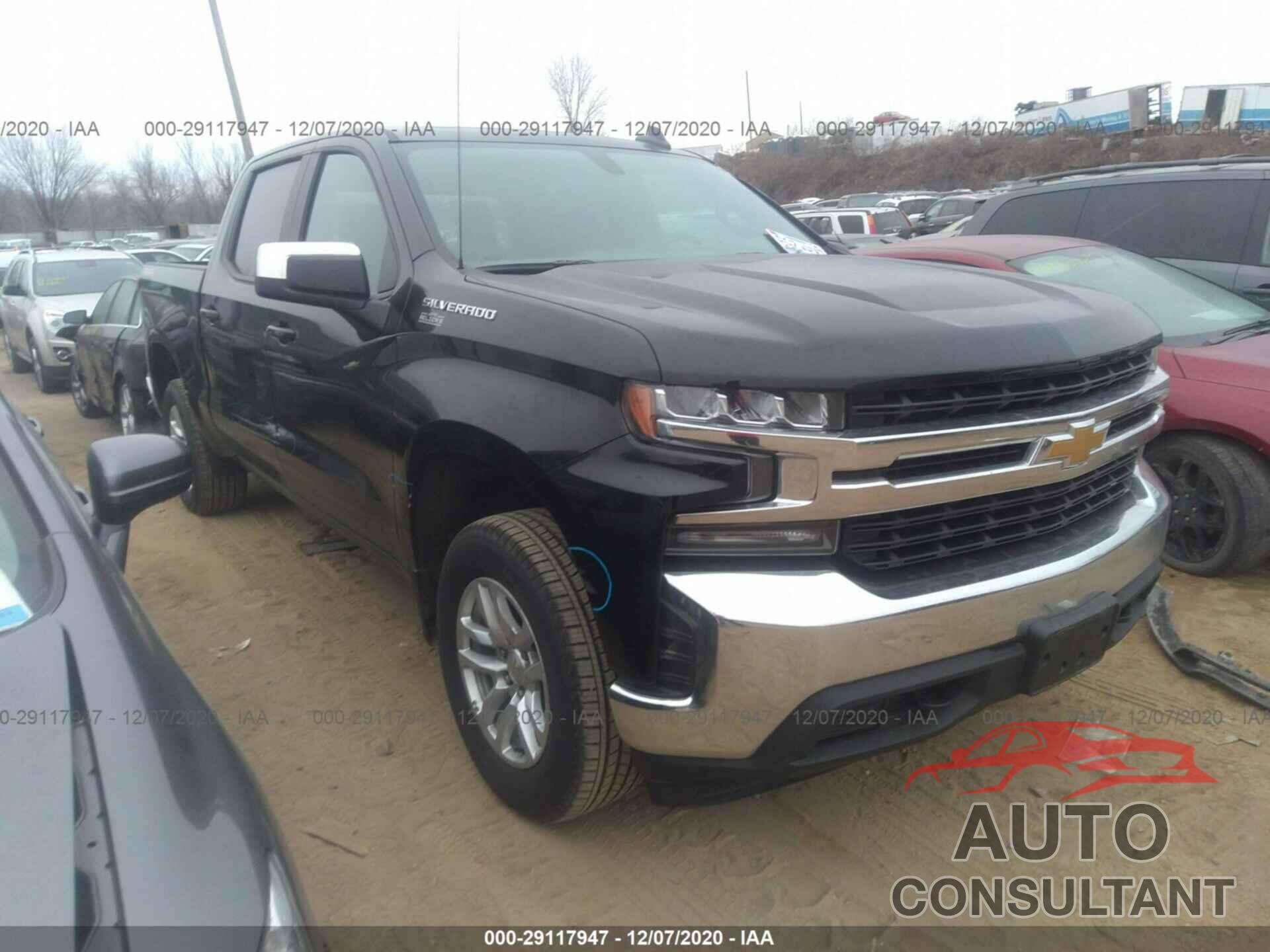 CHEVROLET SILVERADO 1500 2020 - 3GCPYDEK1LG242188