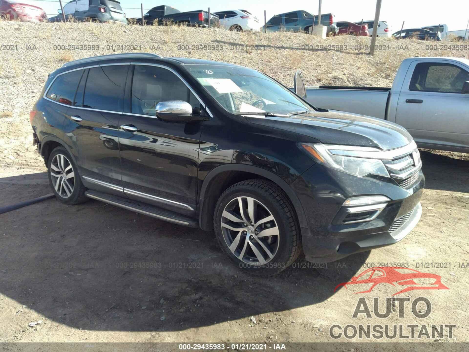 HONDA PILOT 2016 - 5FNYF6H06GB090890