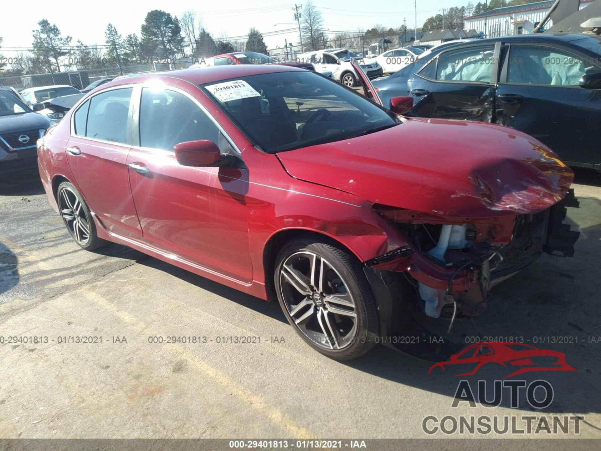 HONDA ACCORD SEDAN 2017 - 1HGCR2F17HA255296