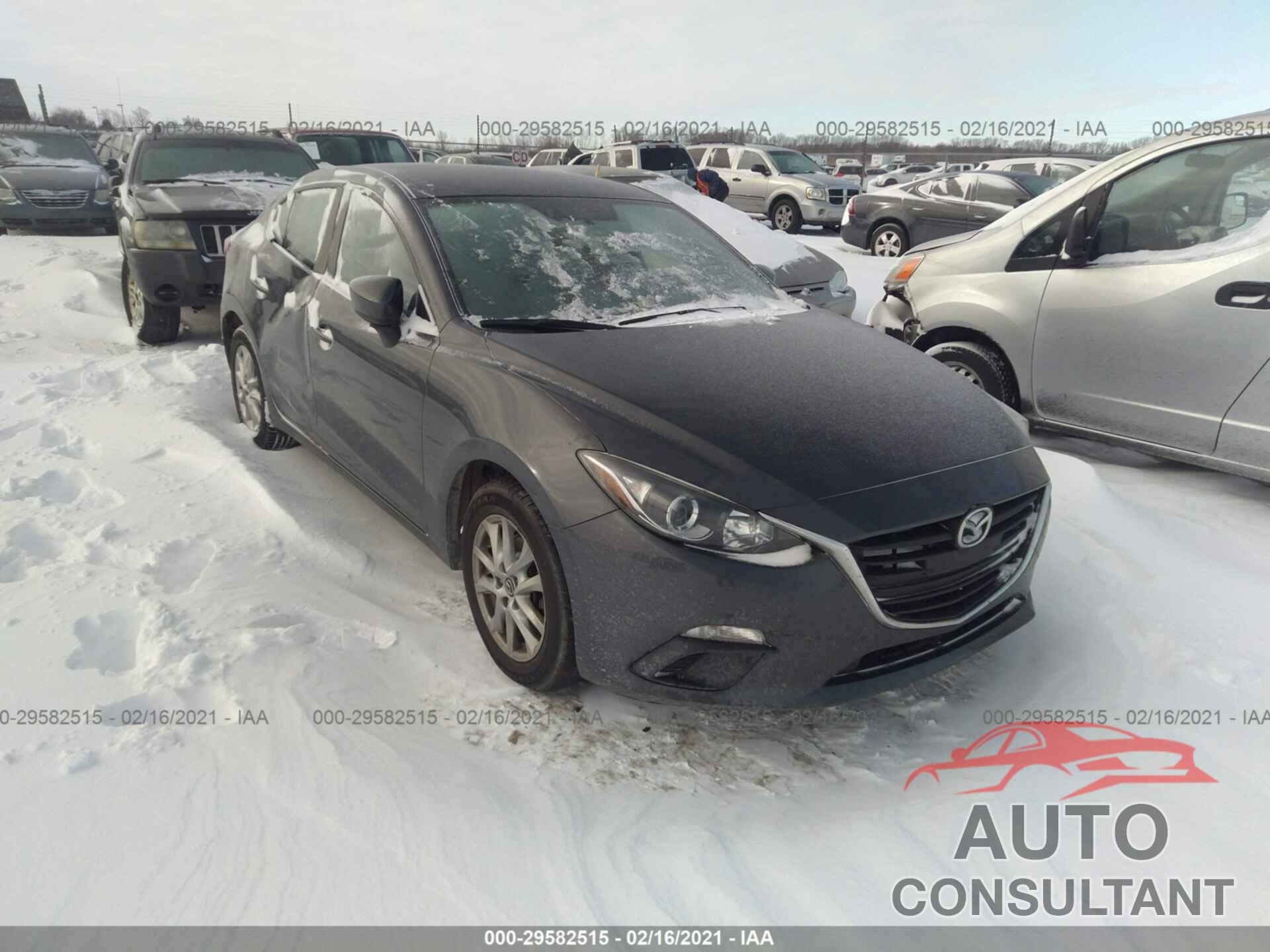 MAZDA MAZDA3 2016 - JM1BM1U7XG1324233