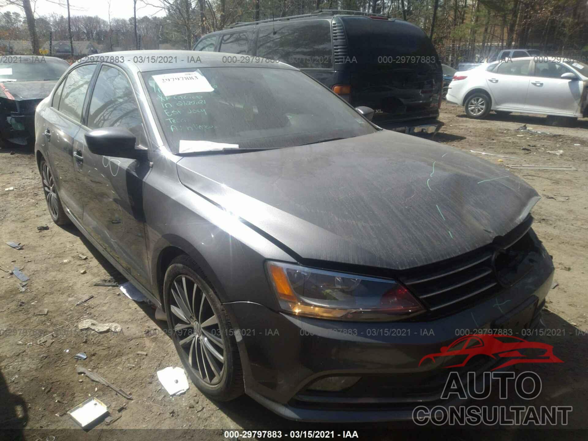 VOLKSWAGEN JETTA SEDAN 2016 - 3VWD17AJ0GM375907