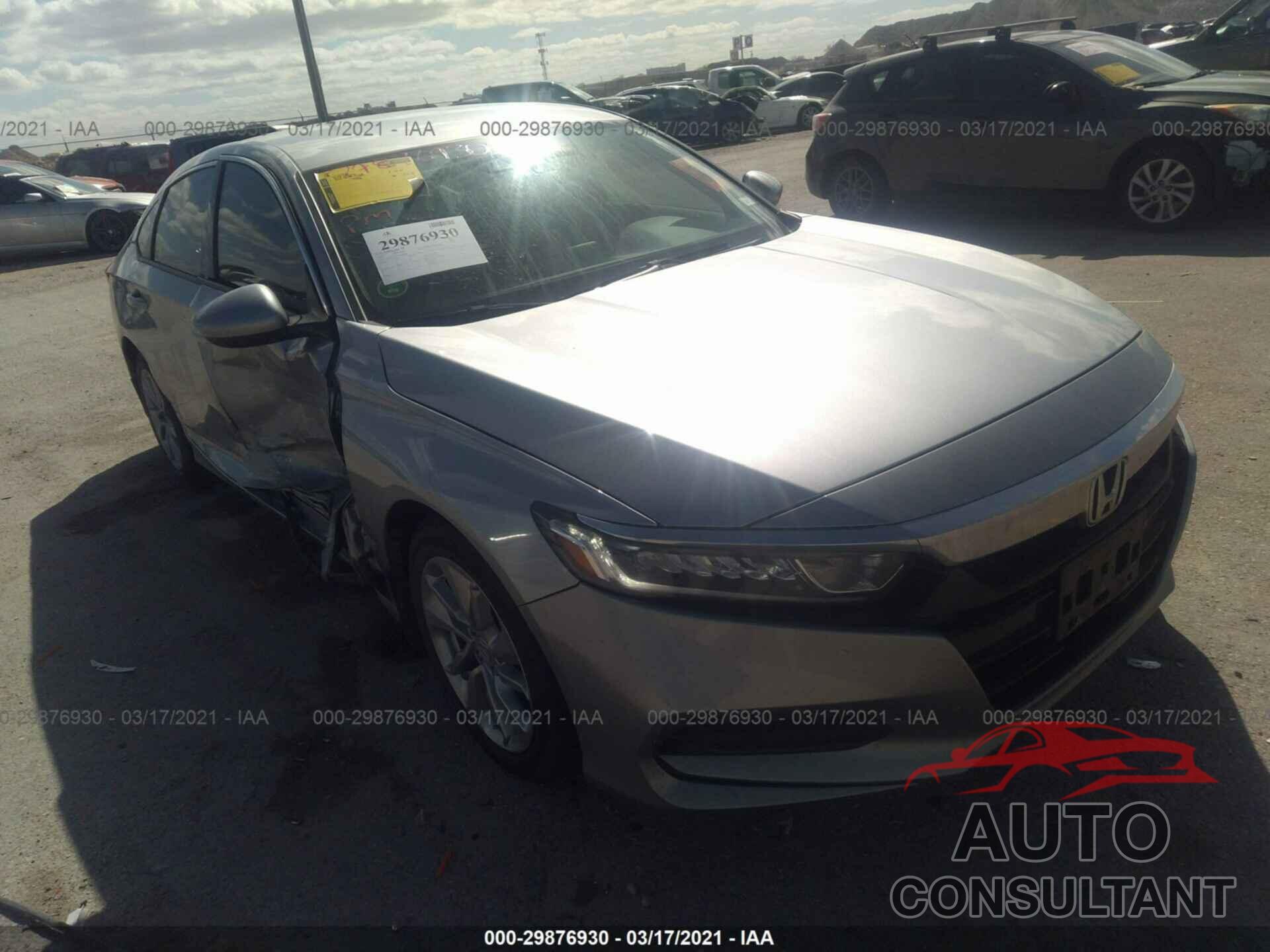 HONDA ACCORD SEDAN 2018 - 1HGCV1F17JA084898