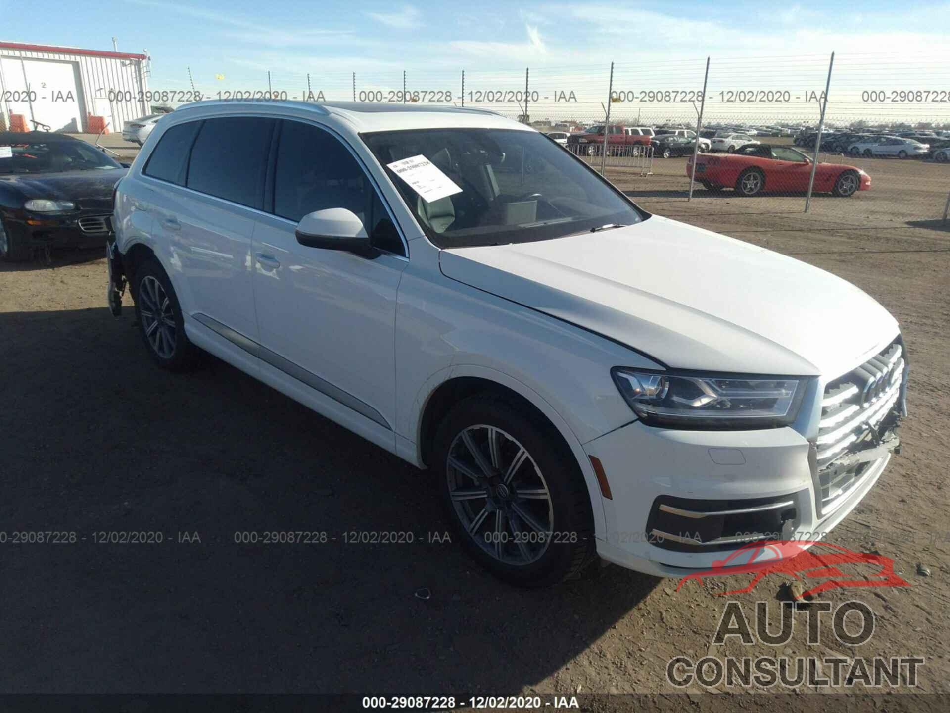 AUDI Q7 2017 - WA1AAAF78HD027652