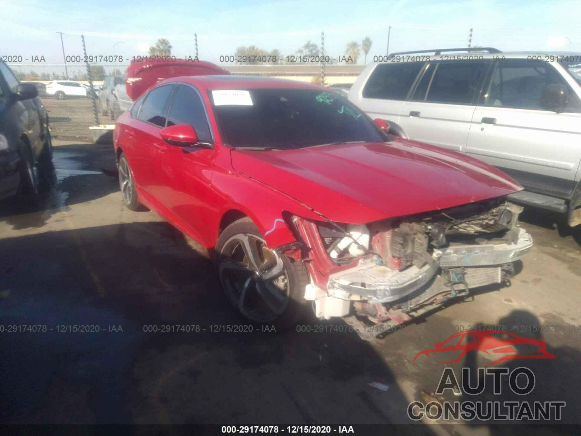 HONDA ACCORD SEDAN 2018 - 1HGCV2F39JA039243
