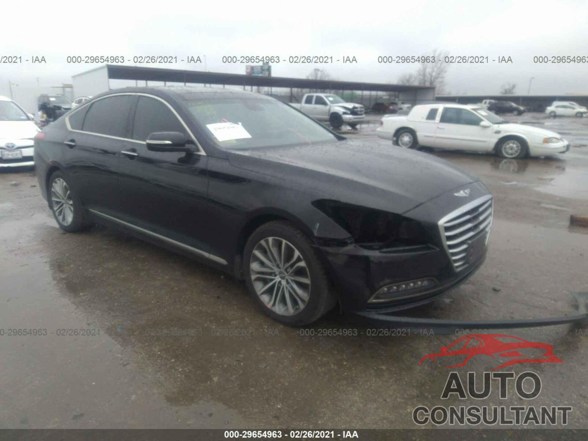 HYUNDAI GENESIS 2016 - KMHGN4JE7GU122600