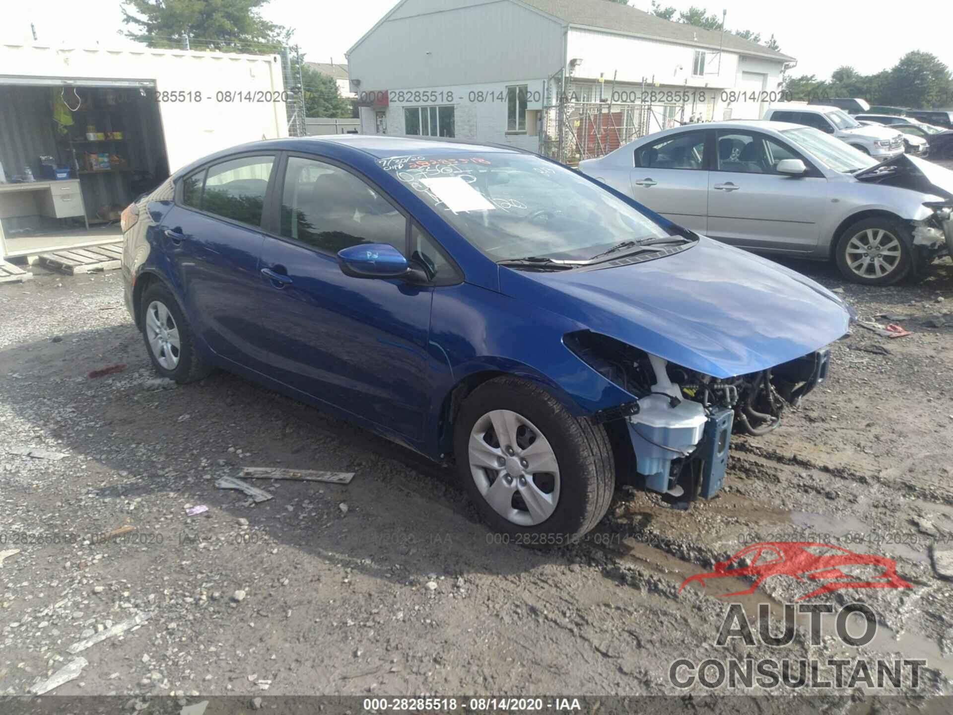 KIA FORTE 2017 - 3KPFK4A77HE060304
