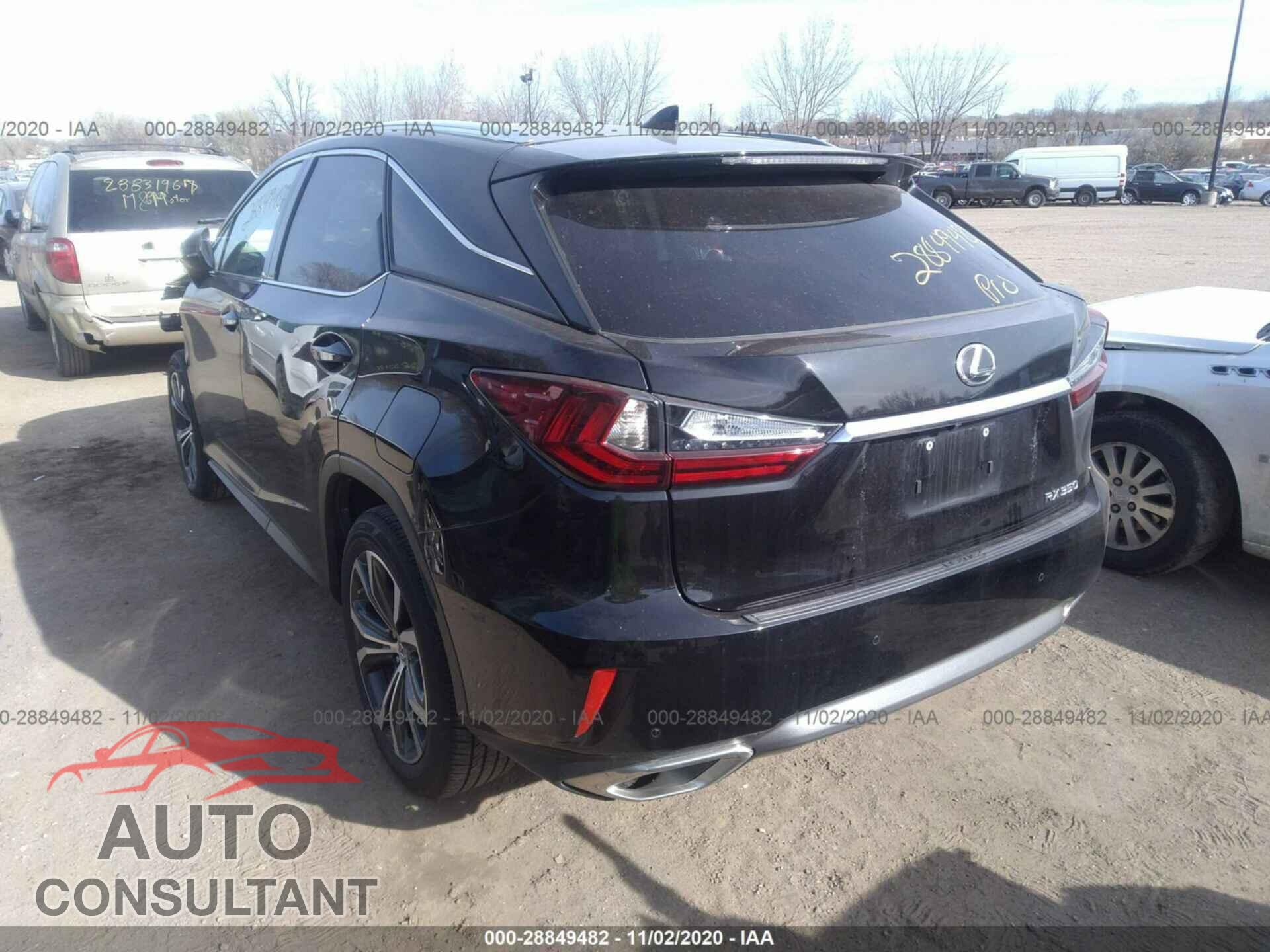 LEXUS RX 2017 - 2T2BZMCA5HC124336