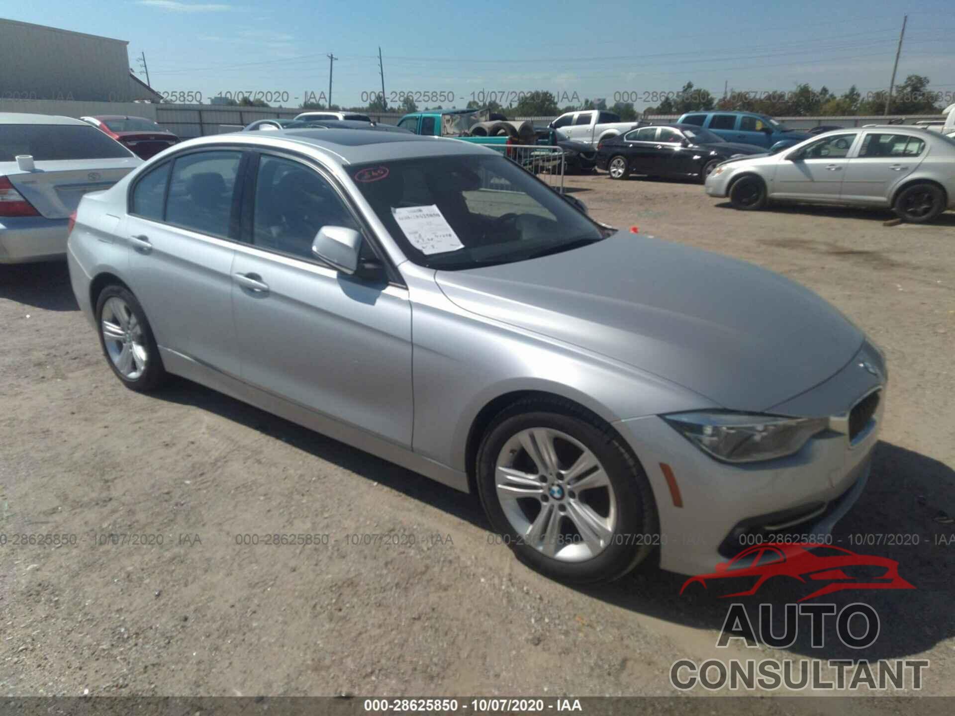 BMW 3 SERIES 2016 - WBA8E9G51GNT81913