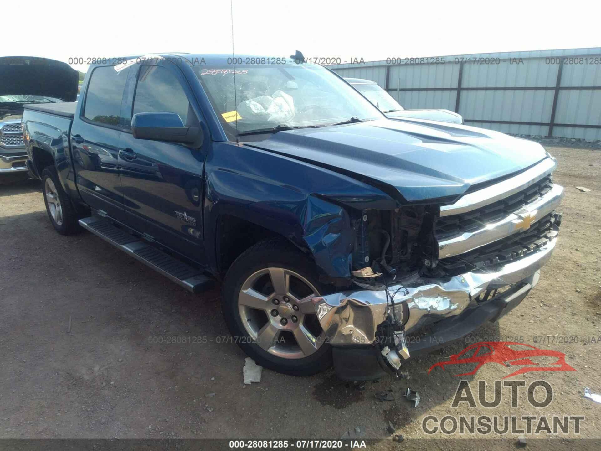 CHEVROLET SILVERADO 1500 2016 - 3GCPCREC1GG111319