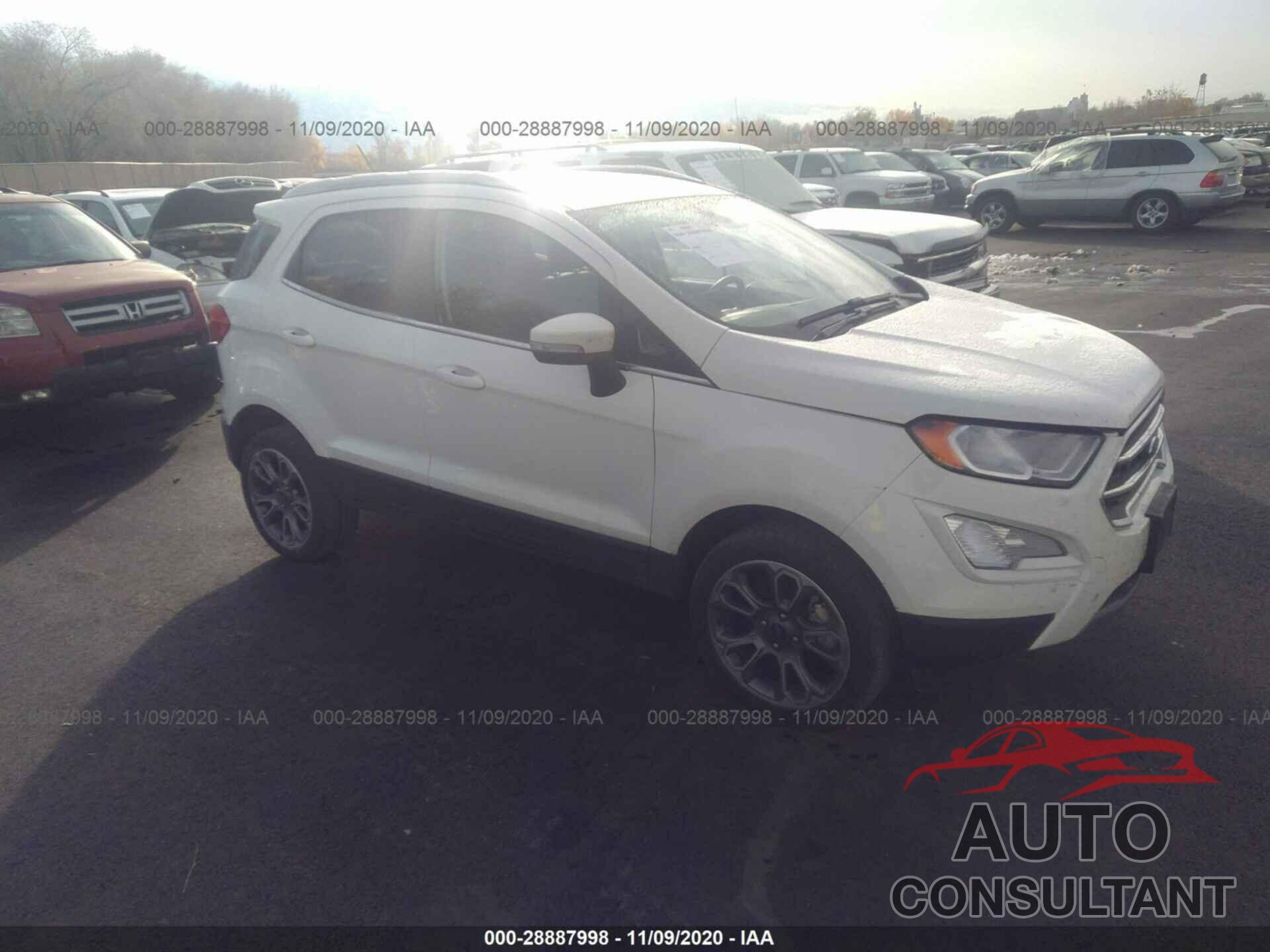 FORD ECOSPORT 2019 - MAJ6S3KLXKC268025