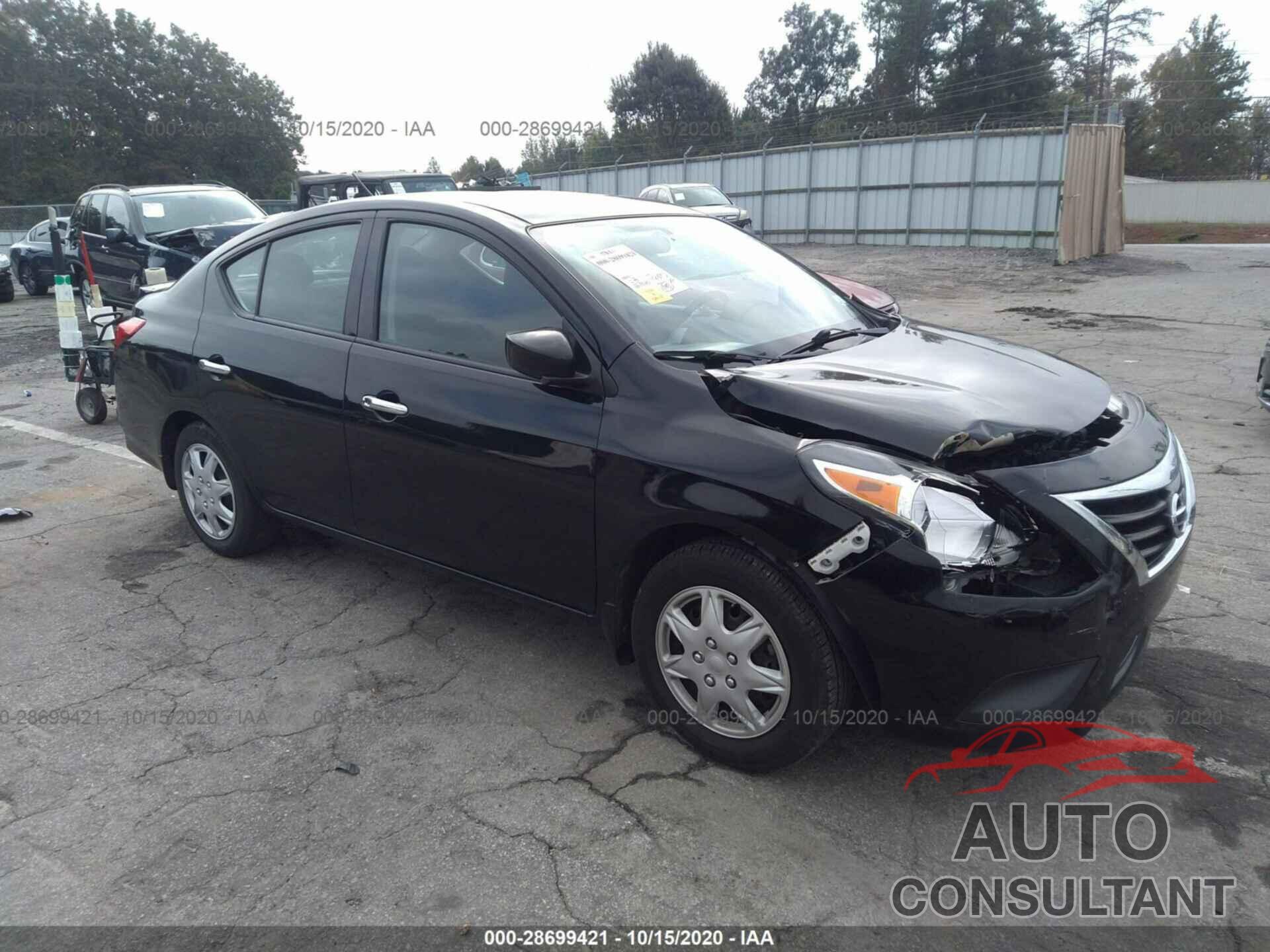 NISSAN VERSA 2016 - 3N1CN7AP5GL908270