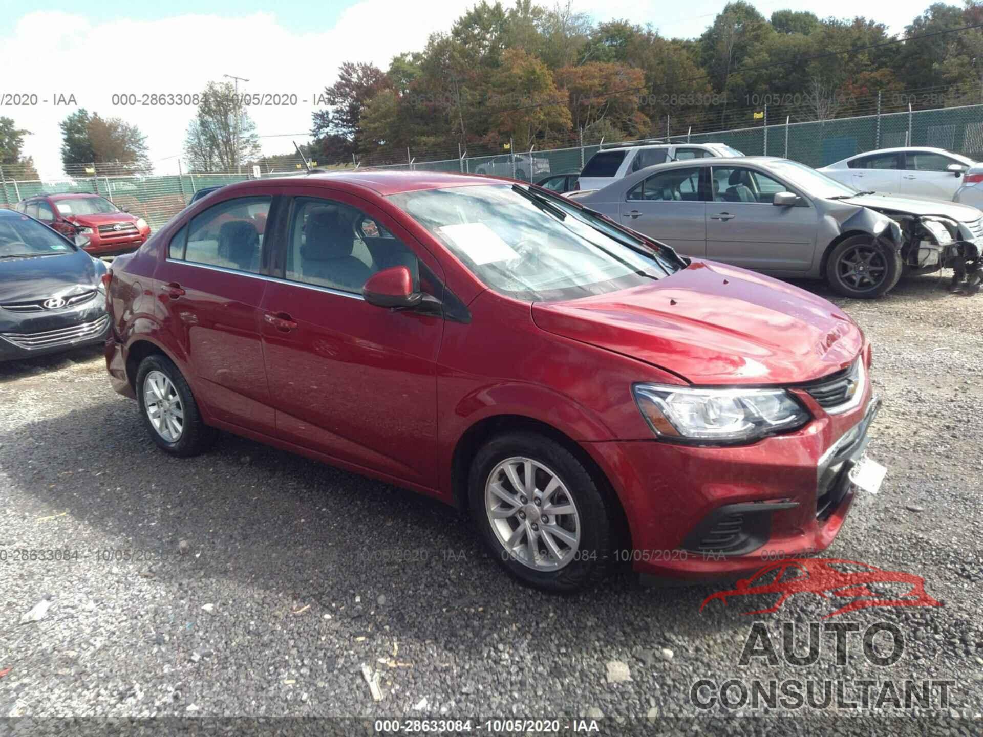 CHEVROLET SONIC 2017 - 1G1JD5SB4H4122846