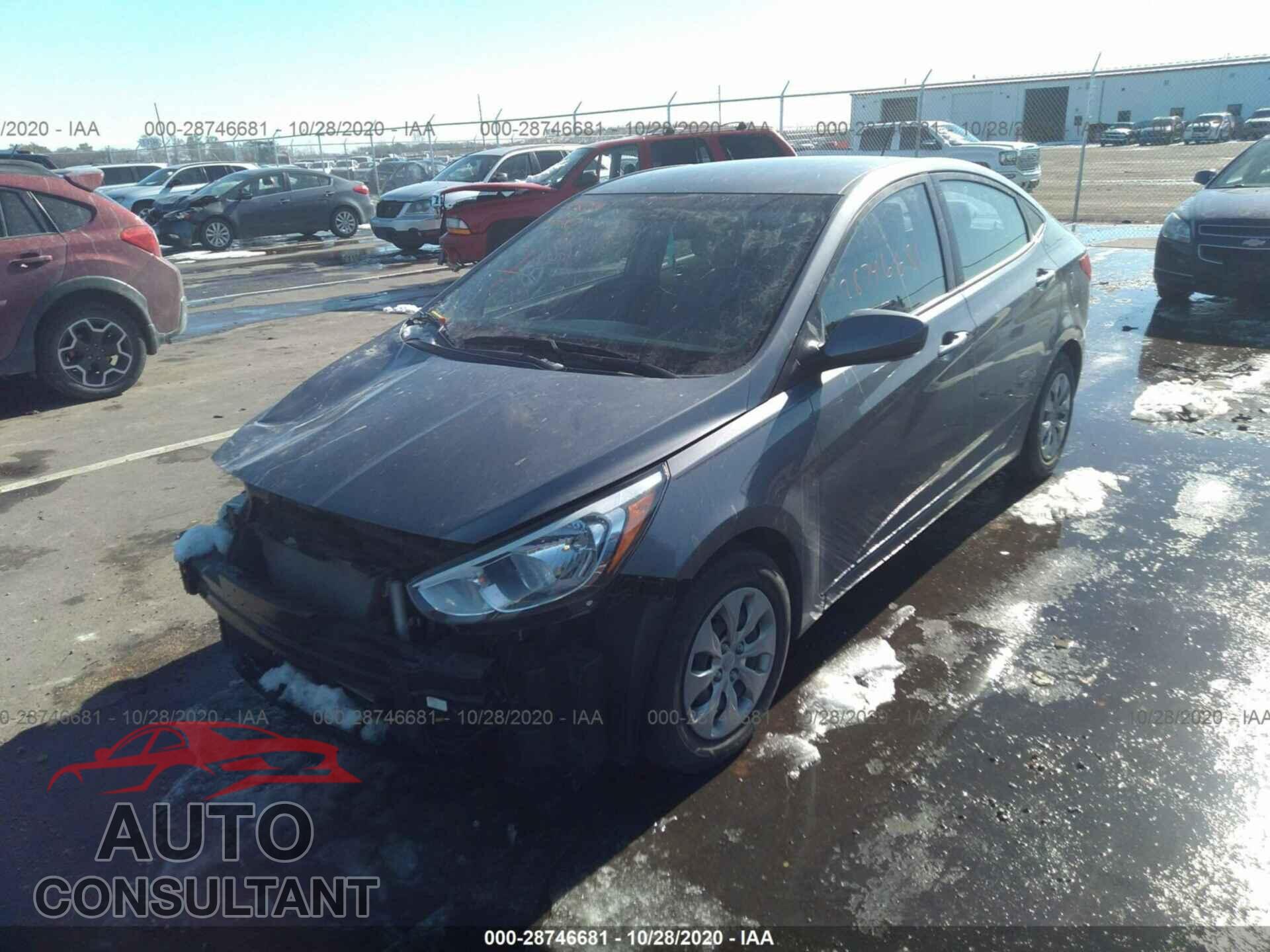 HYUNDAI ACCENT 2017 - KMHCT4AE4HU297747