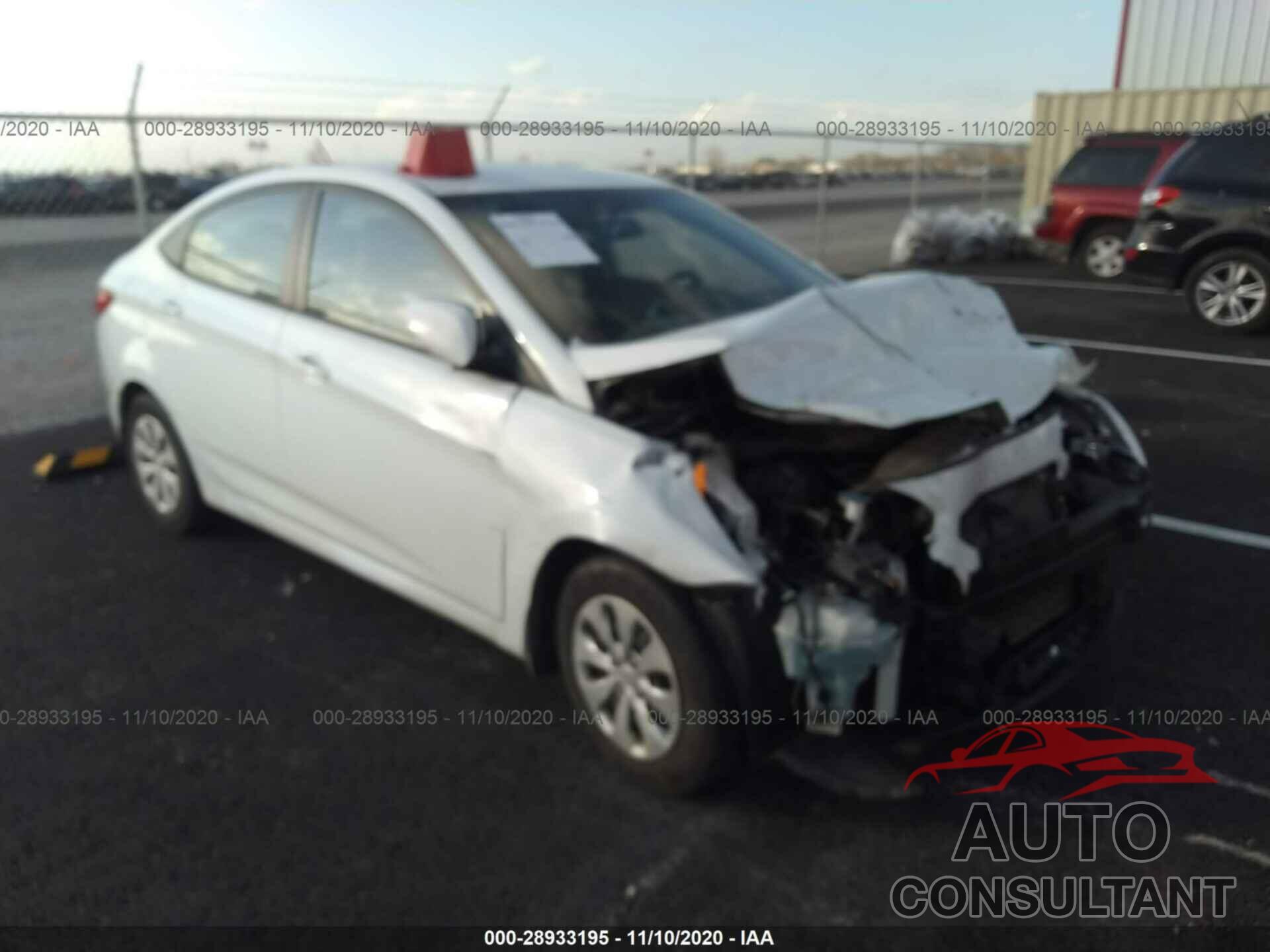 HYUNDAI ACCENT 2016 - KMHCT4AE9GU044924