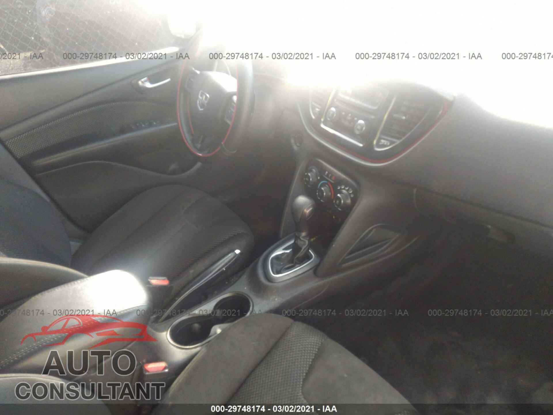 DODGE DART 2016 - 1C3CDFFA1GD817859