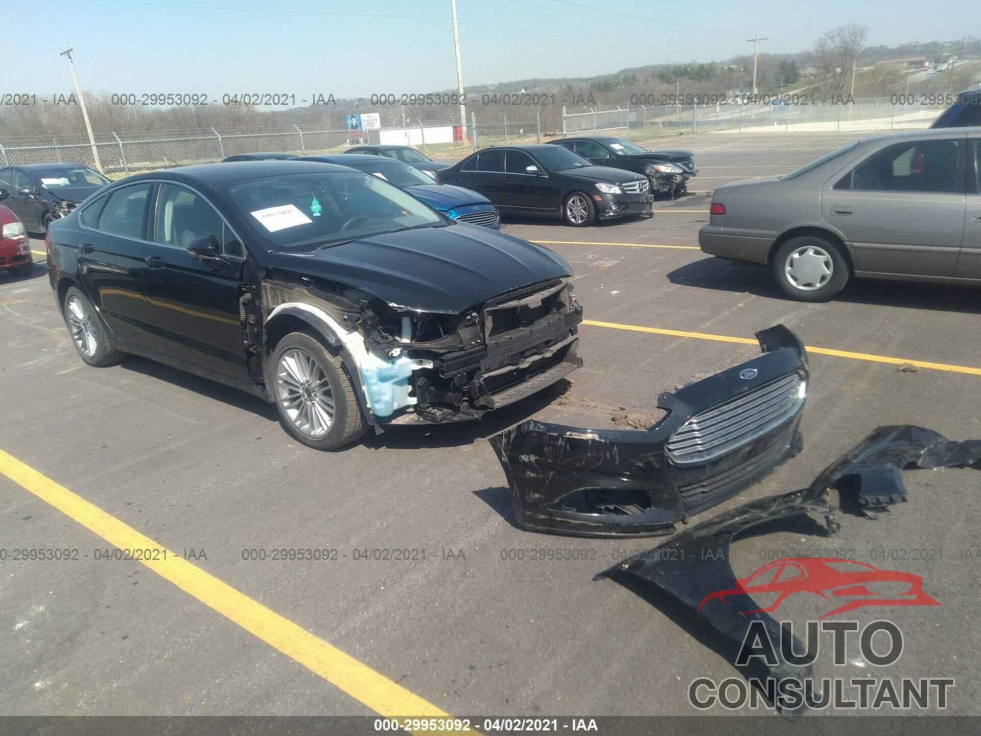 FORD FUSION 2016 - 3FA6P0T92GR340038