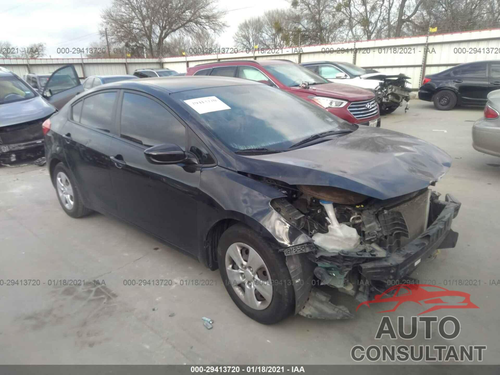 KIA FORTE 2016 - KNAFK4A64G5573900
