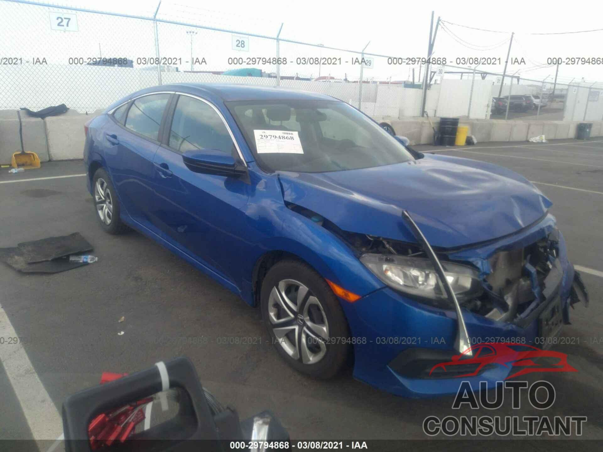 HONDA CIVIC SEDAN 2016 - 2HGFC2F5XGH563273