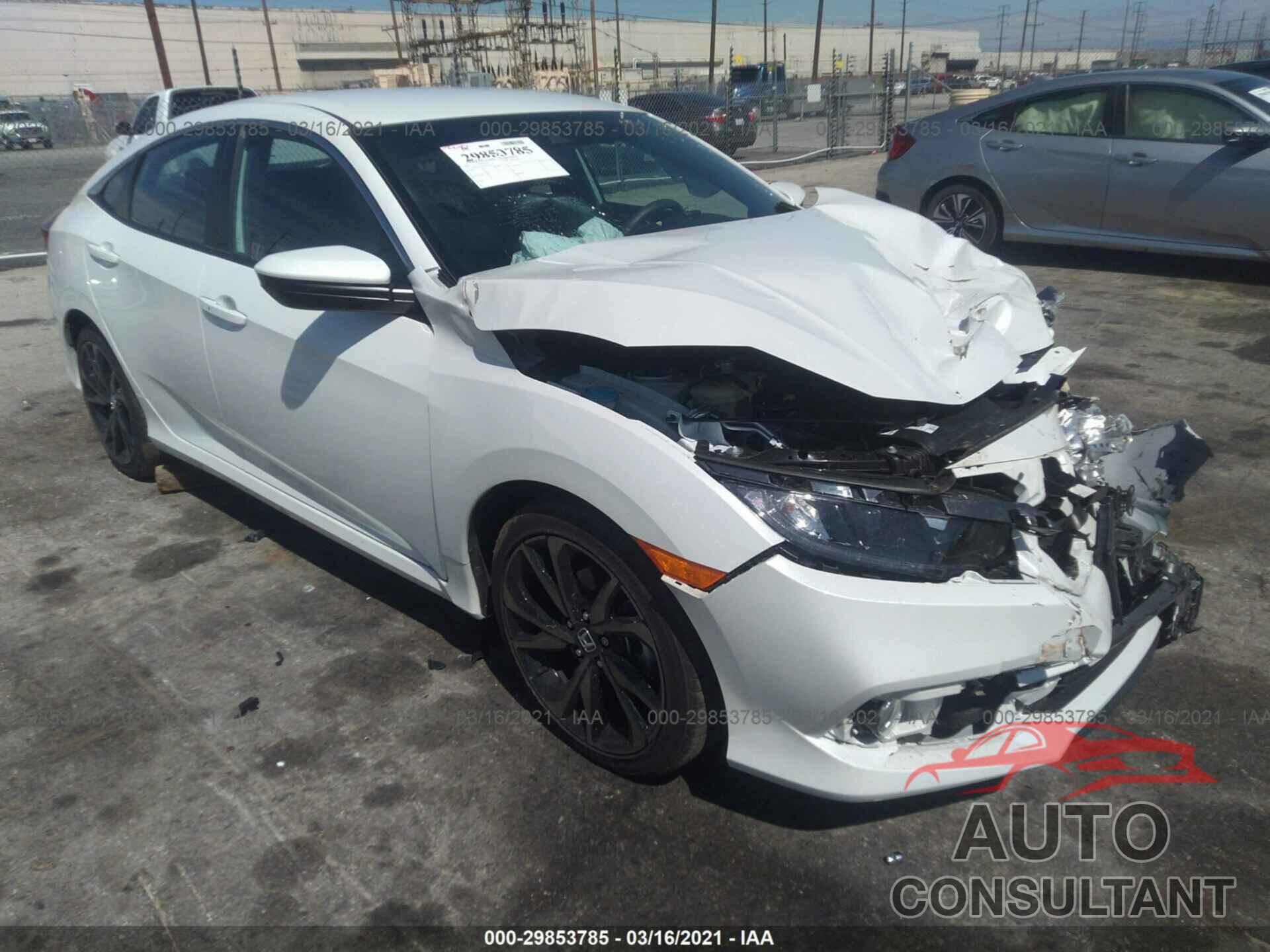 HONDA CIVIC SEDAN 2020 - 2HGFC2F84LH589338