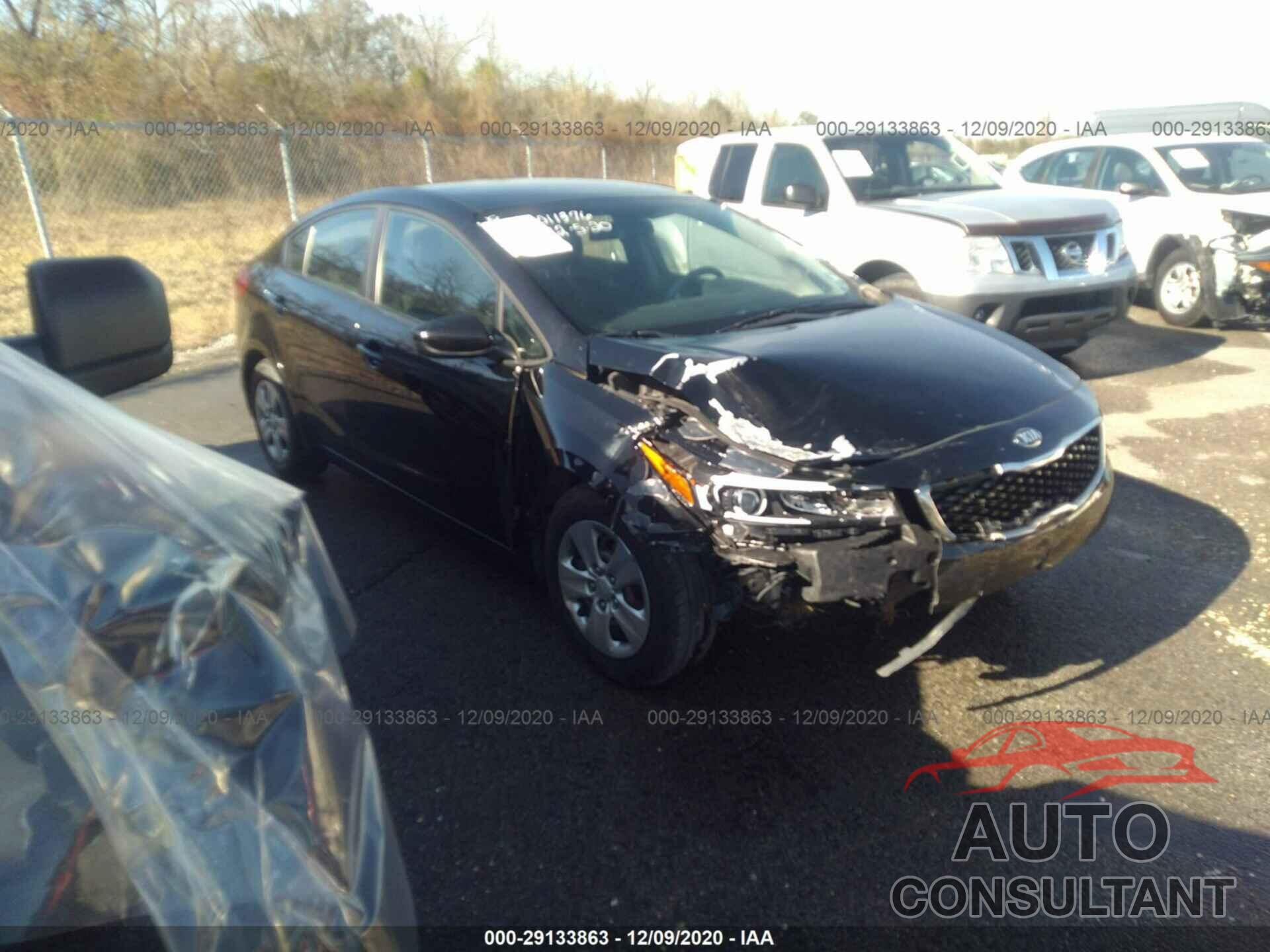 KIA FORTE 2017 - 3KPFK4A77HE011376
