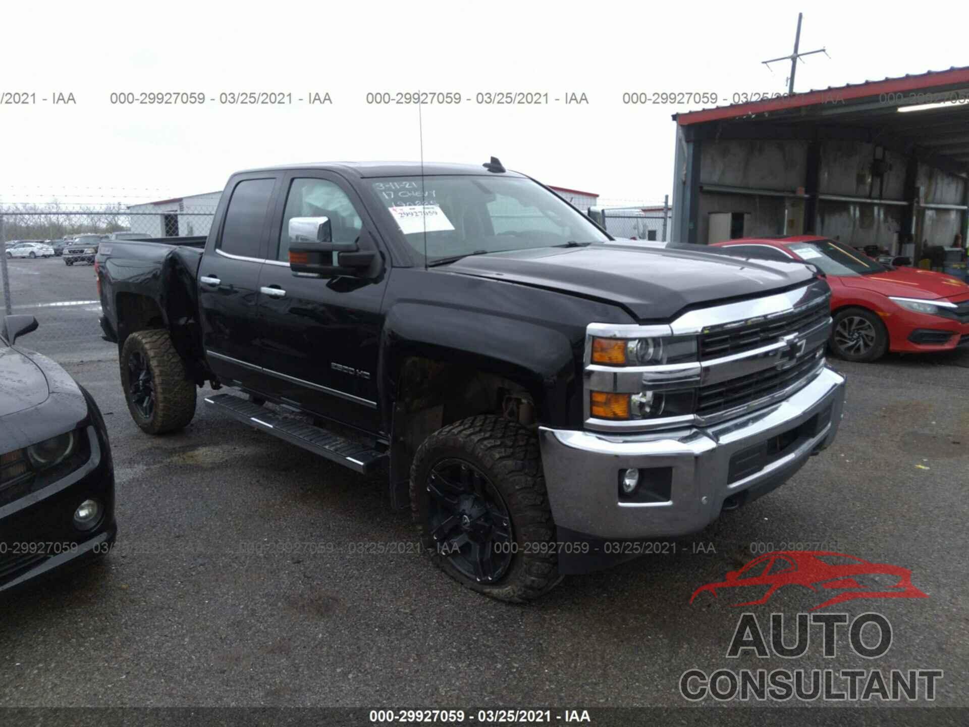 CHEVROLET SILVERADO 2500HD 2017 - 1GC2KWEG0HZ190885