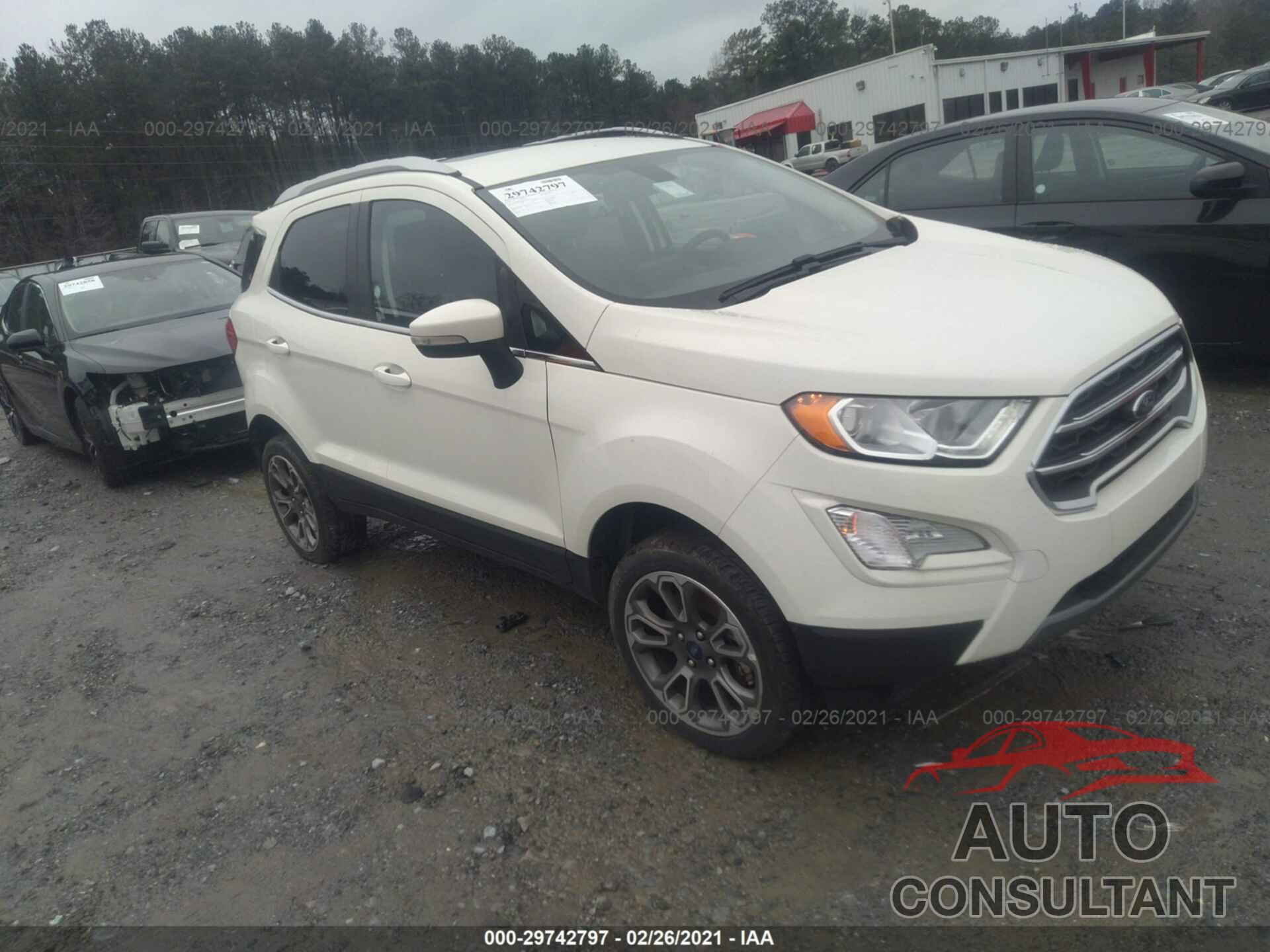 FORD ECOSPORT 2020 - MAJ6S3KL6LC346415