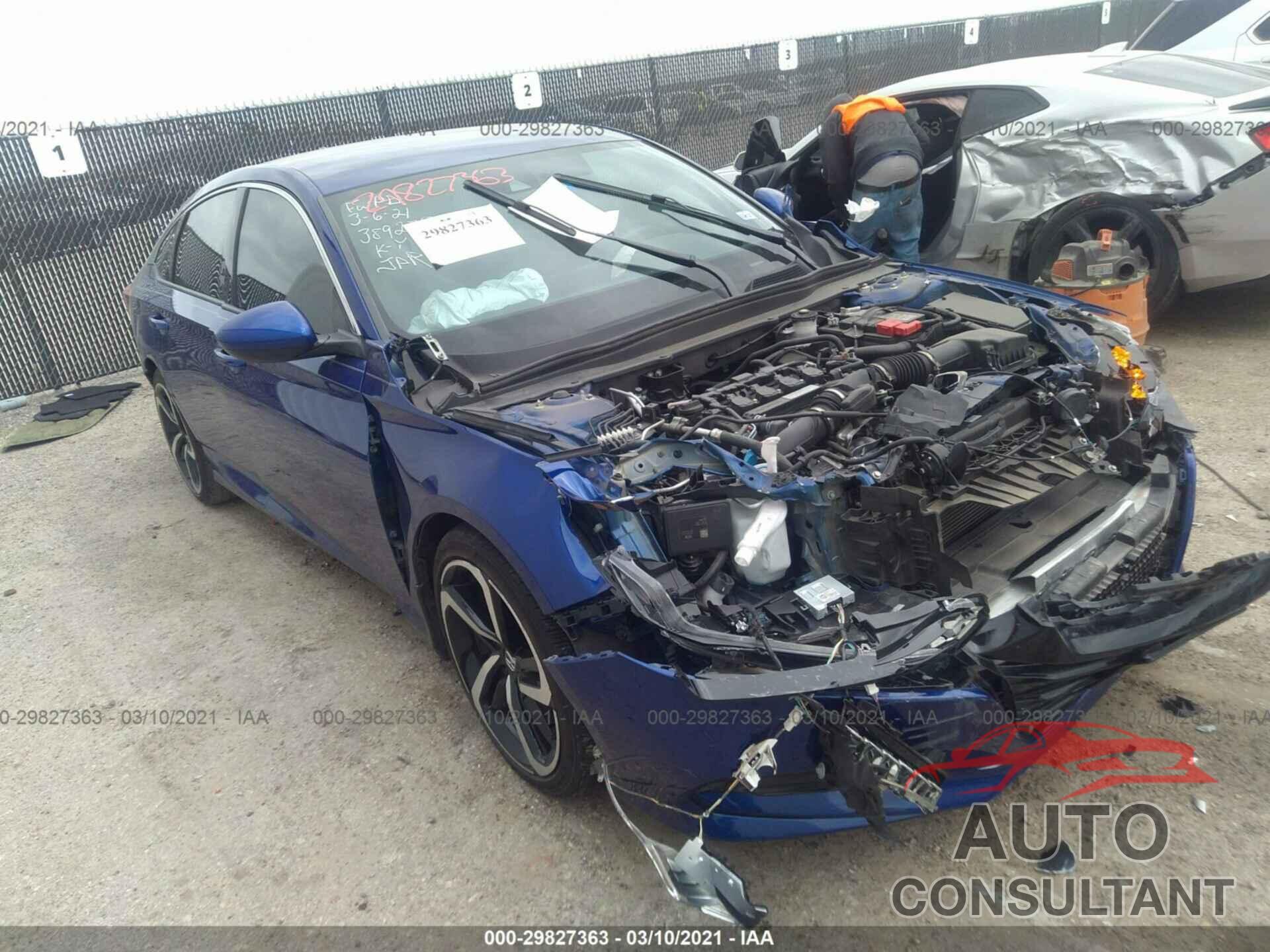 HONDA ACCORD SEDAN 2019 - 1HGCV1F38KA076117
