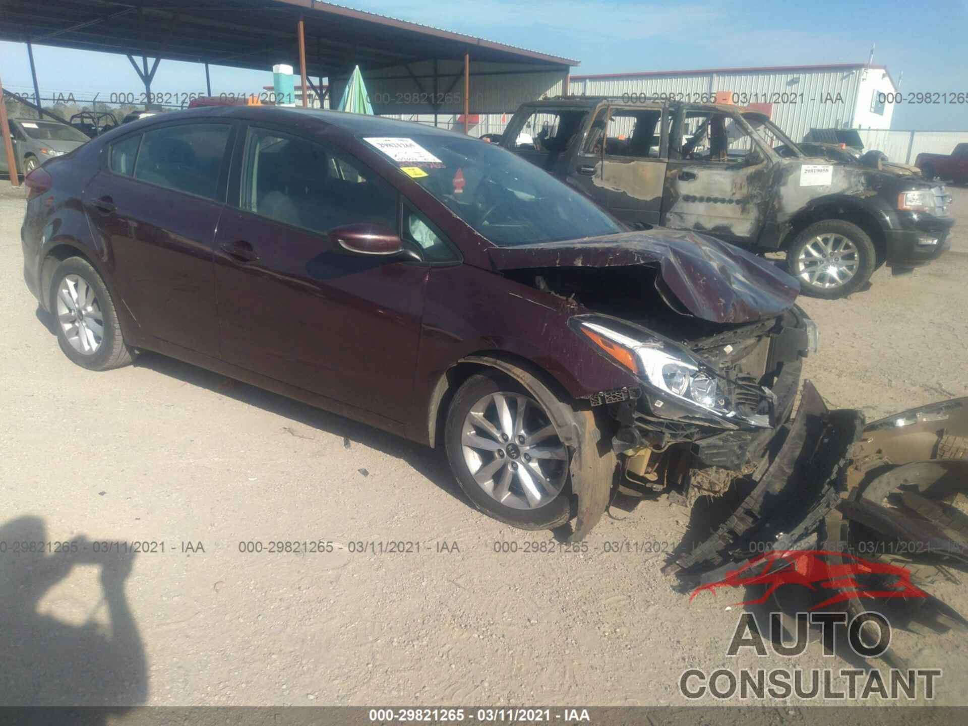 KIA FORTE 2017 - 3KPFL4A73HE015227