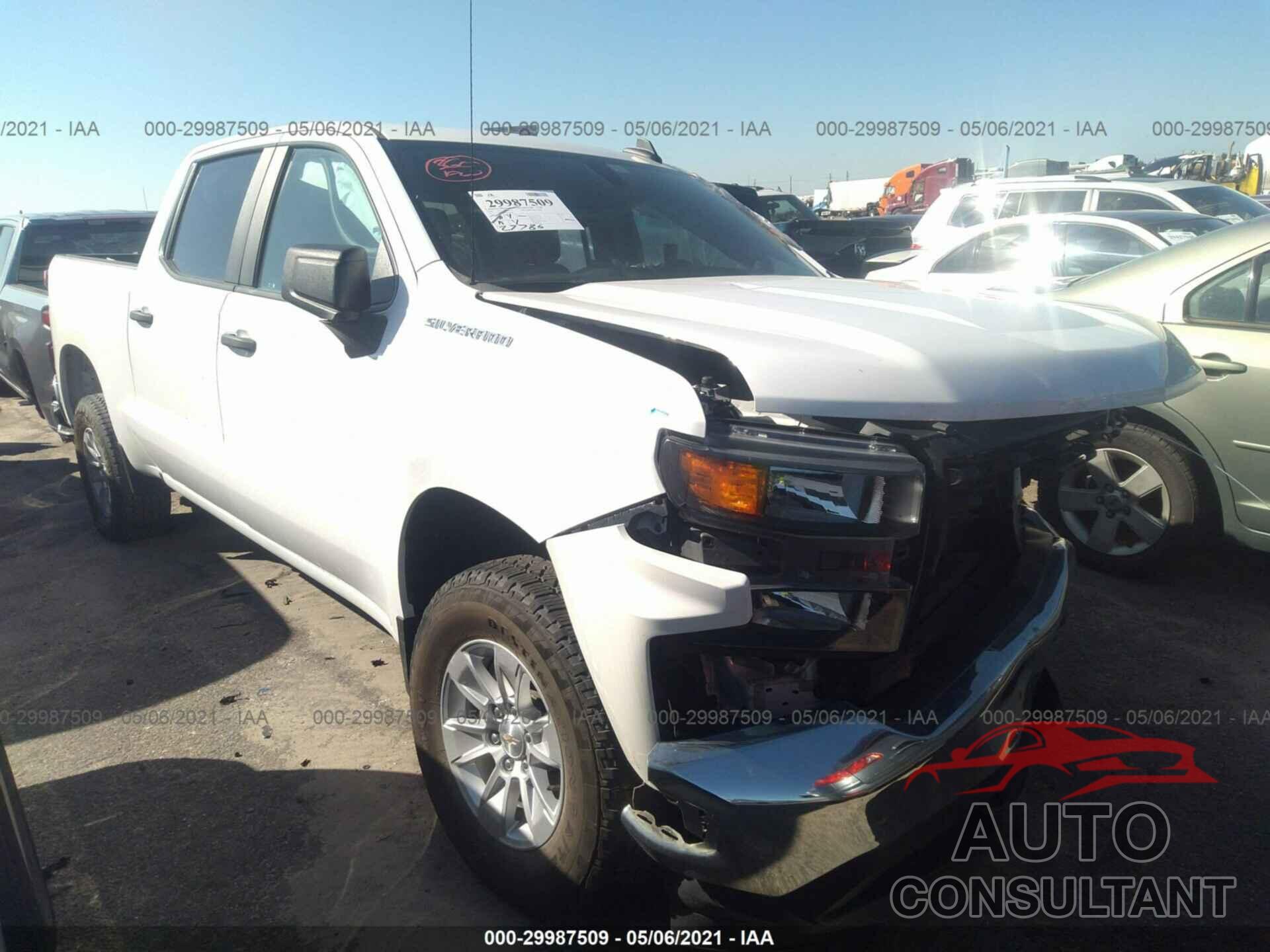 CHEVROLET SILVERADO 1500 2020 - 1GCUYAEF3LZ125099