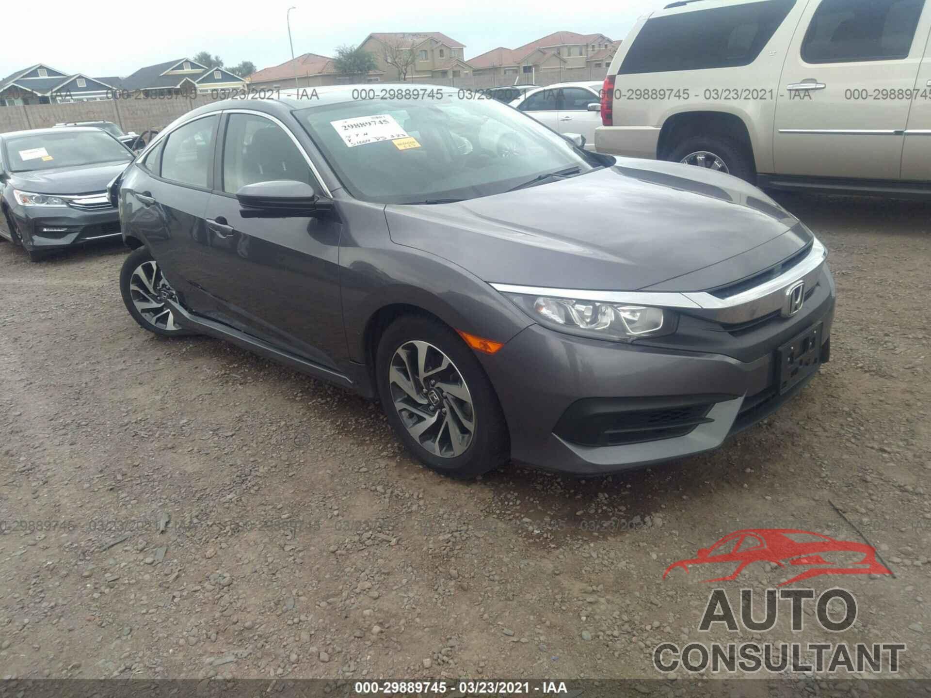 HONDA CIVIC SEDAN 2017 - 19XFC2F72HE214704