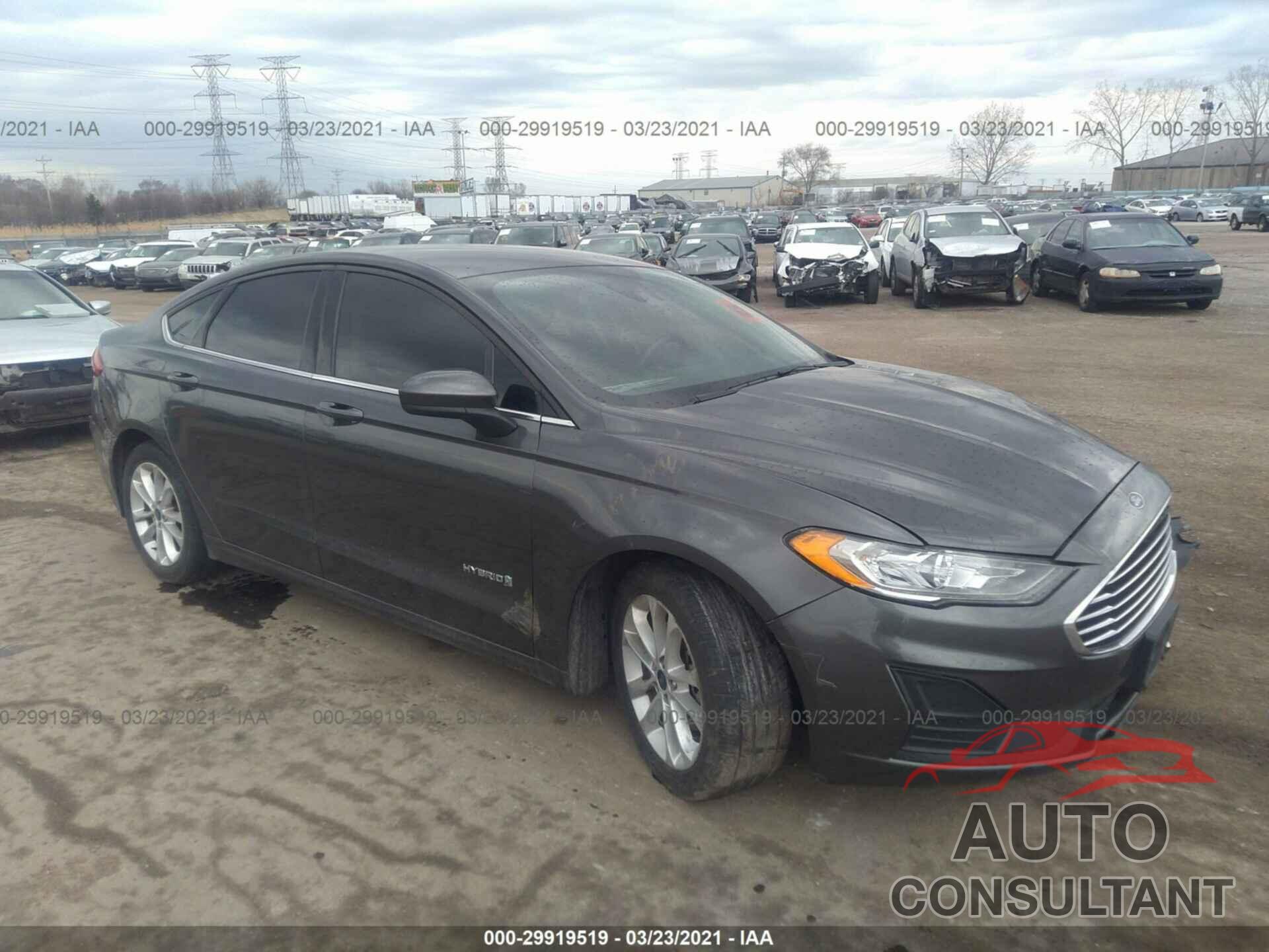 FORD FUSION HYBRID 2019 - 3FA6P0LU5KR210655