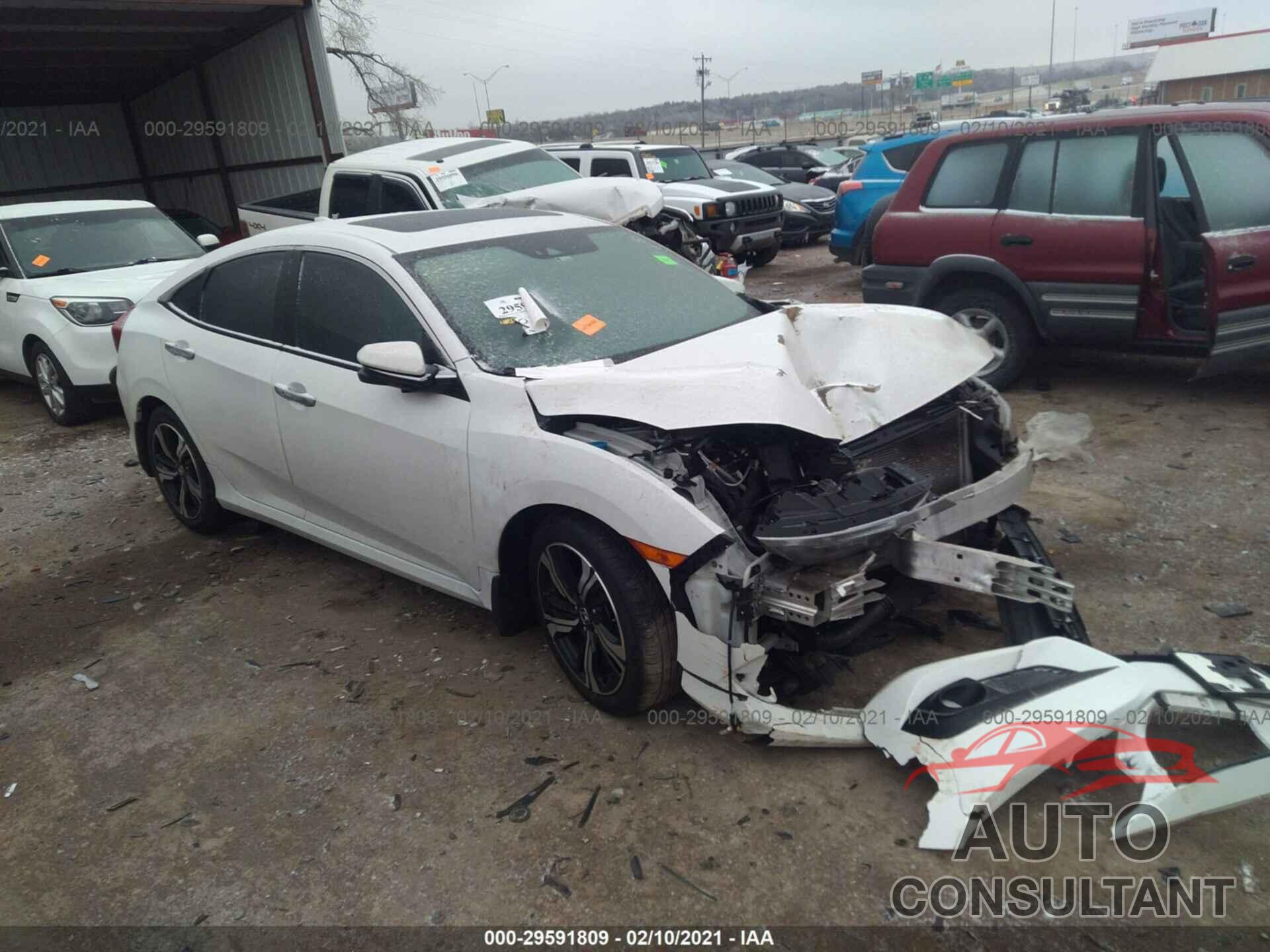 HONDA CIVIC SEDAN 2016 - 19XFC1F97GE017070