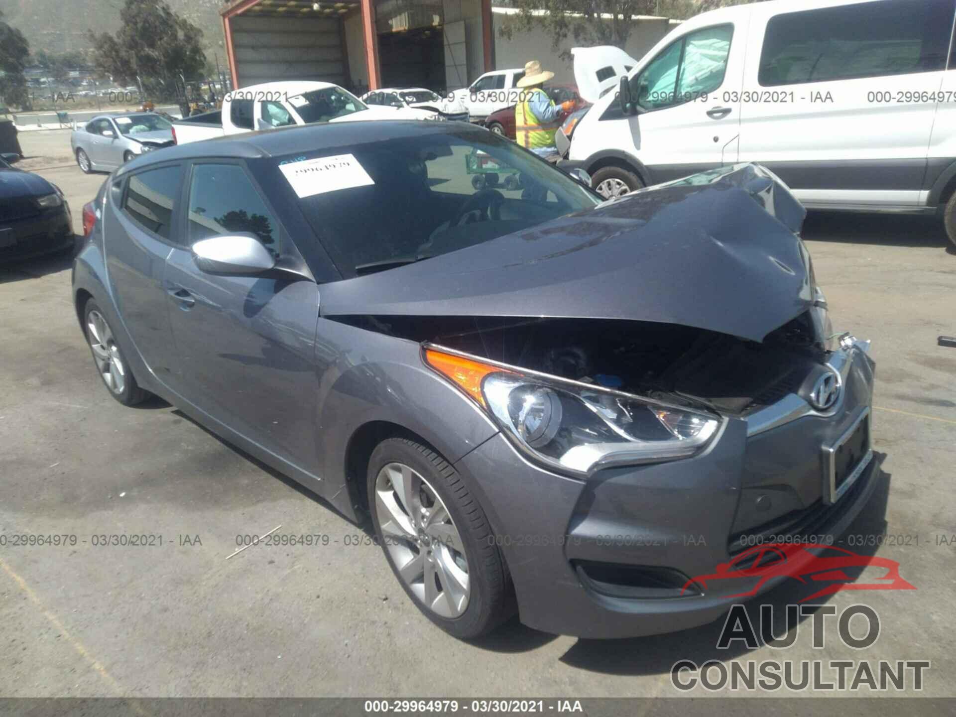 HYUNDAI VELOSTER 2016 - KMHTC6AD5GU286676