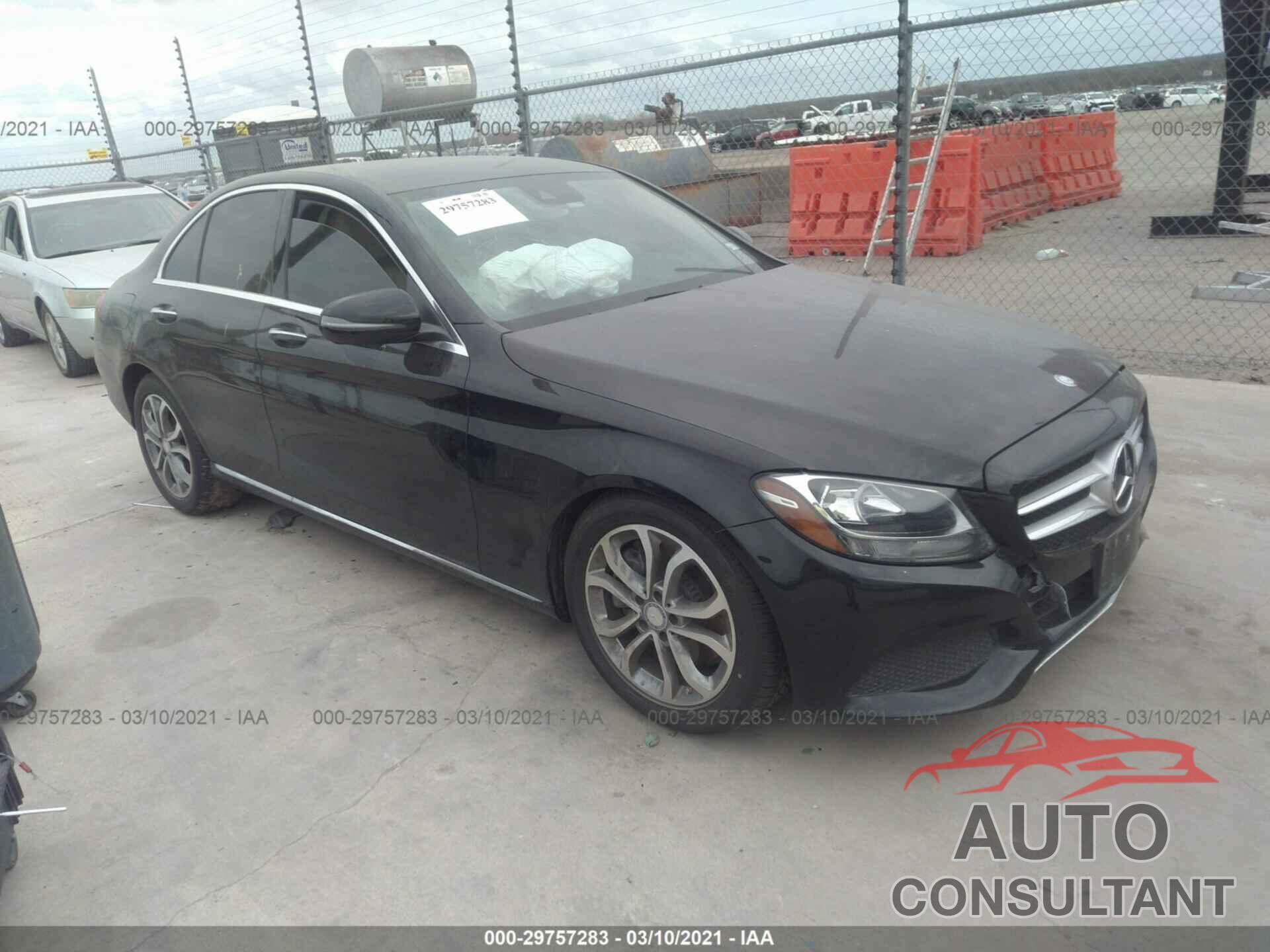 MERCEDES-BENZ C-CLASS 2017 - 55SWF4JB9HU185564