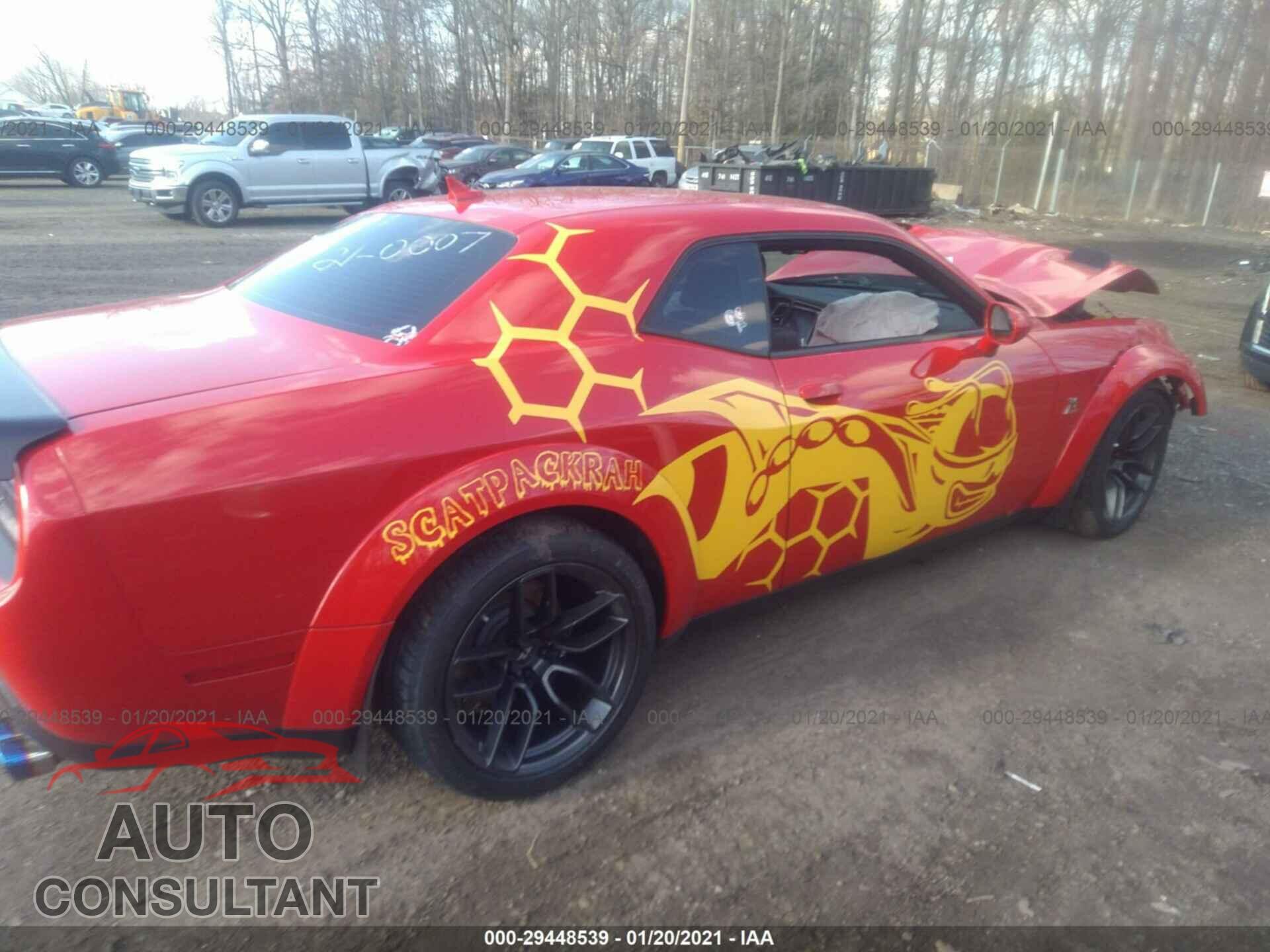 DODGE CHALLENGER 2019 - 2C3CDZFJ8KH694705