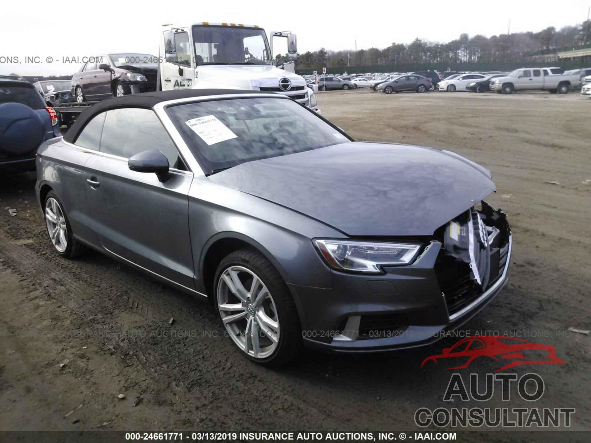 AUDI A3 CABRIOLET 2018 - WAU78LFF7J1090003