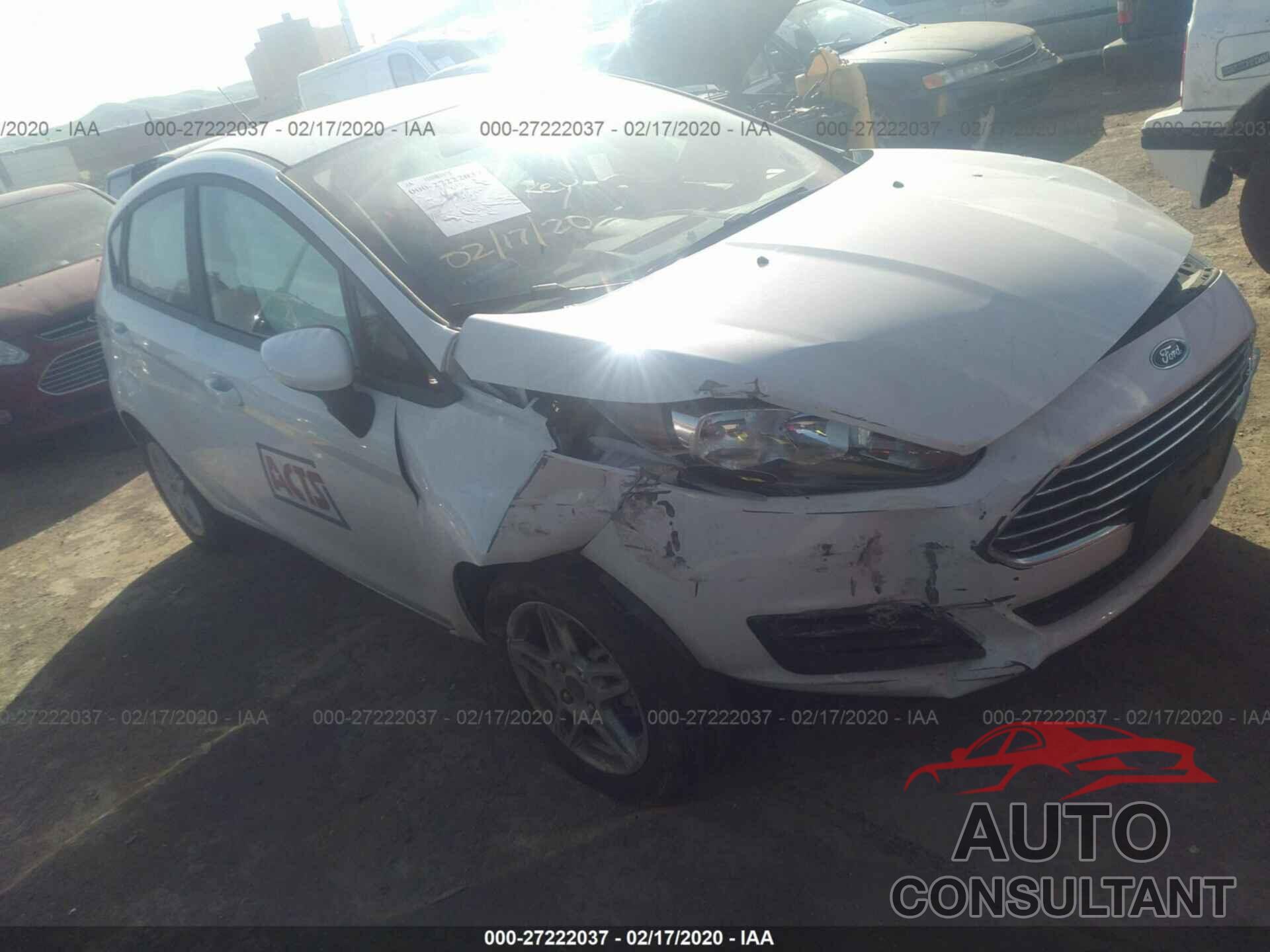 FORD FIESTA 2019 - 3FADP4EJ8KM127753