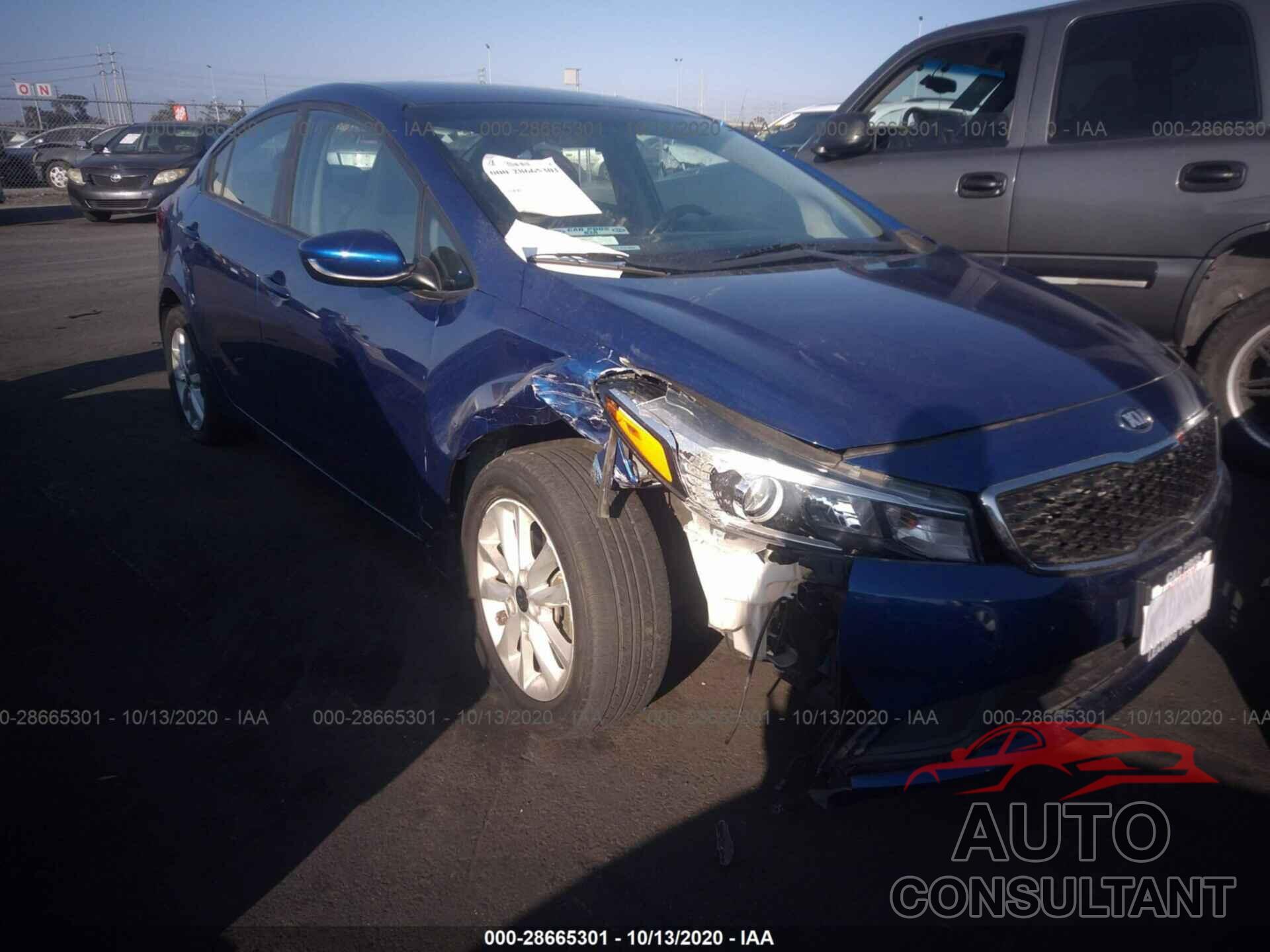 KIA FORTE 2017 - 3KPFL4A75HE028299