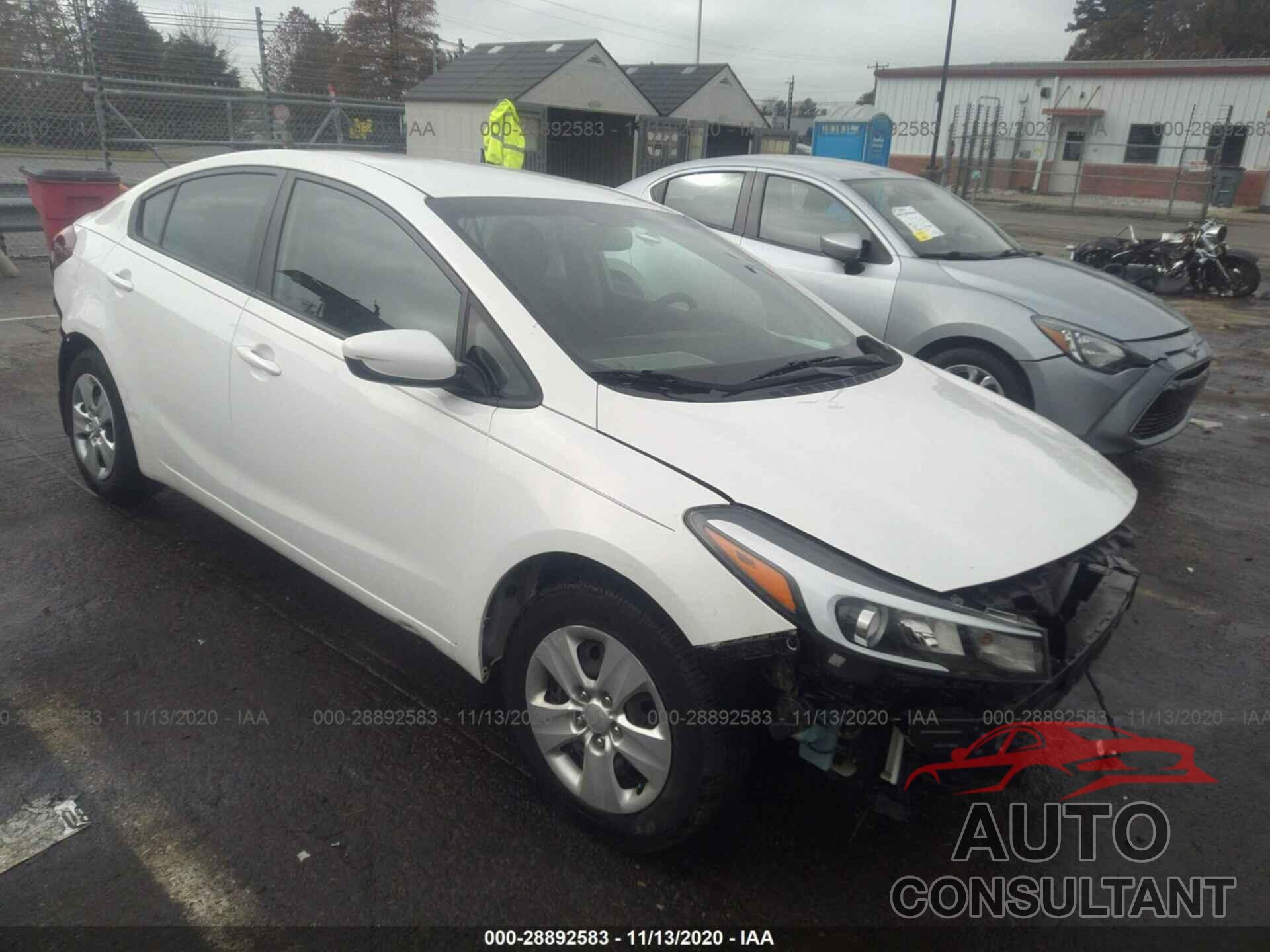 KIA FORTE 2018 - 3KPFK4A70JE205561