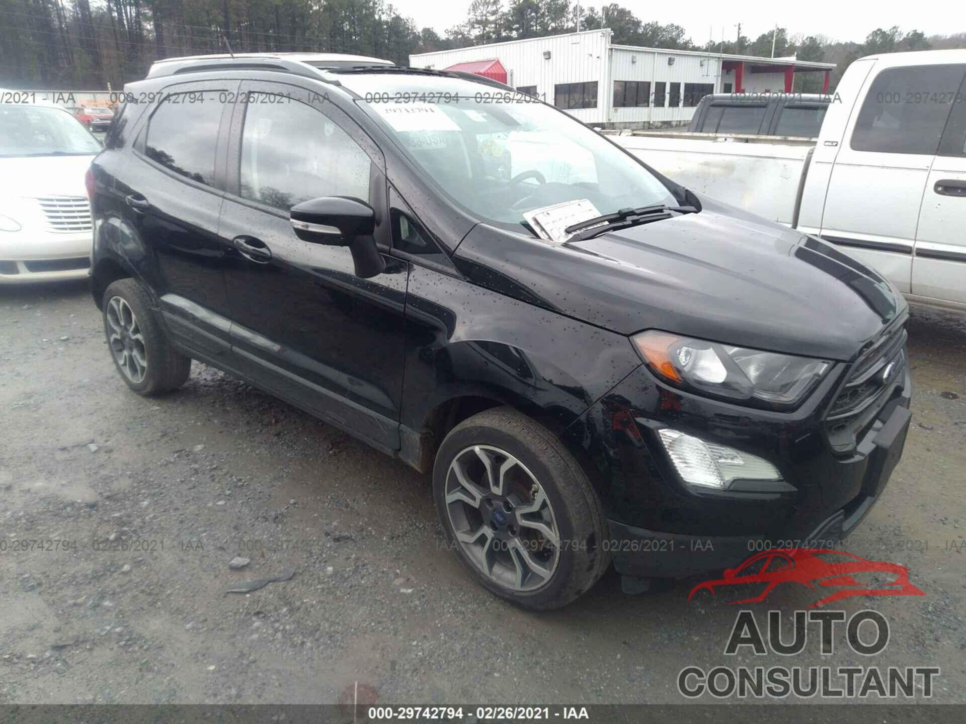 FORD ECOSPORT 2020 - MAJ6S3JL1LC322332