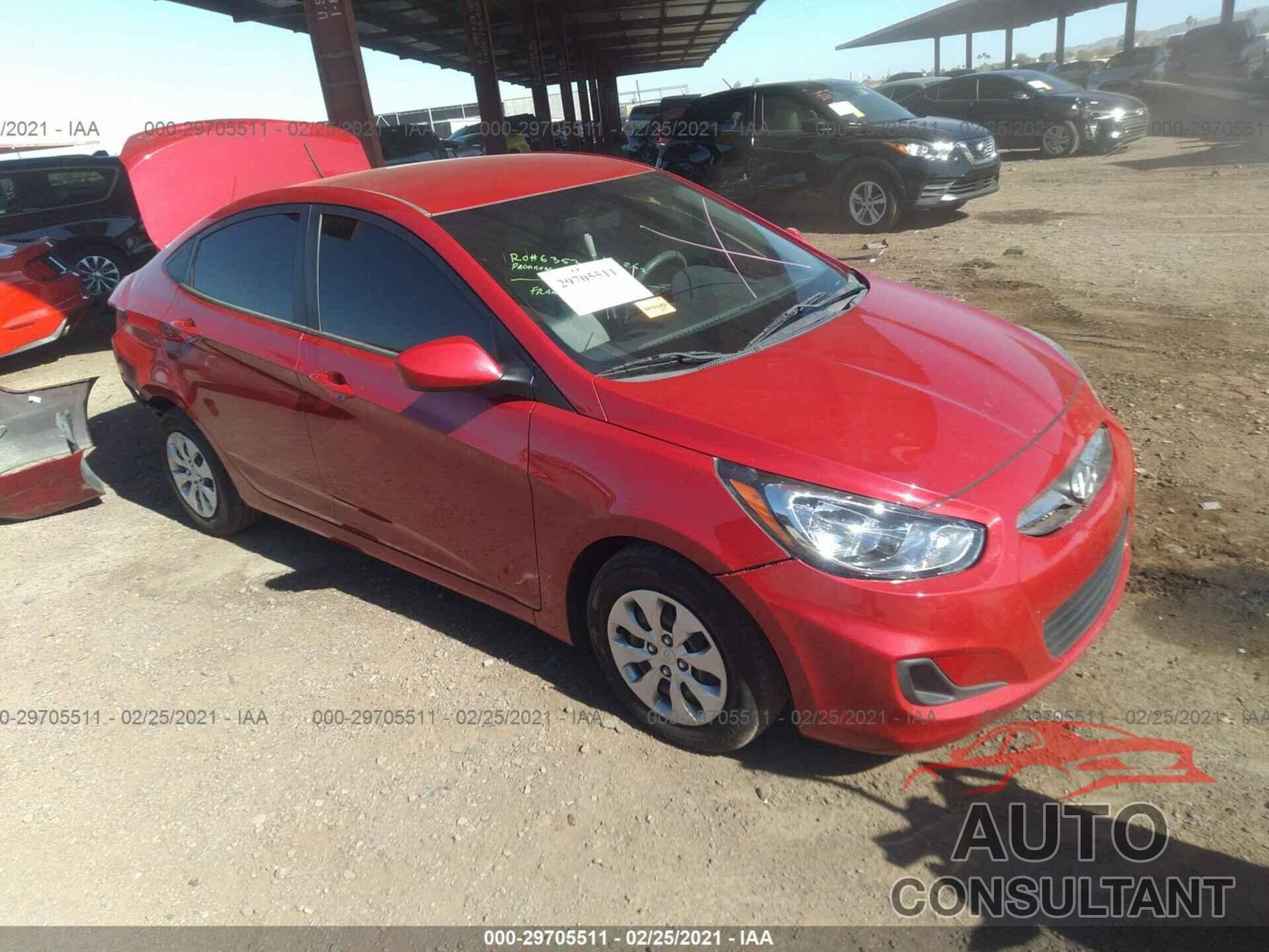 HYUNDAI ACCENT 2017 - KMHCT4AE7HU342292