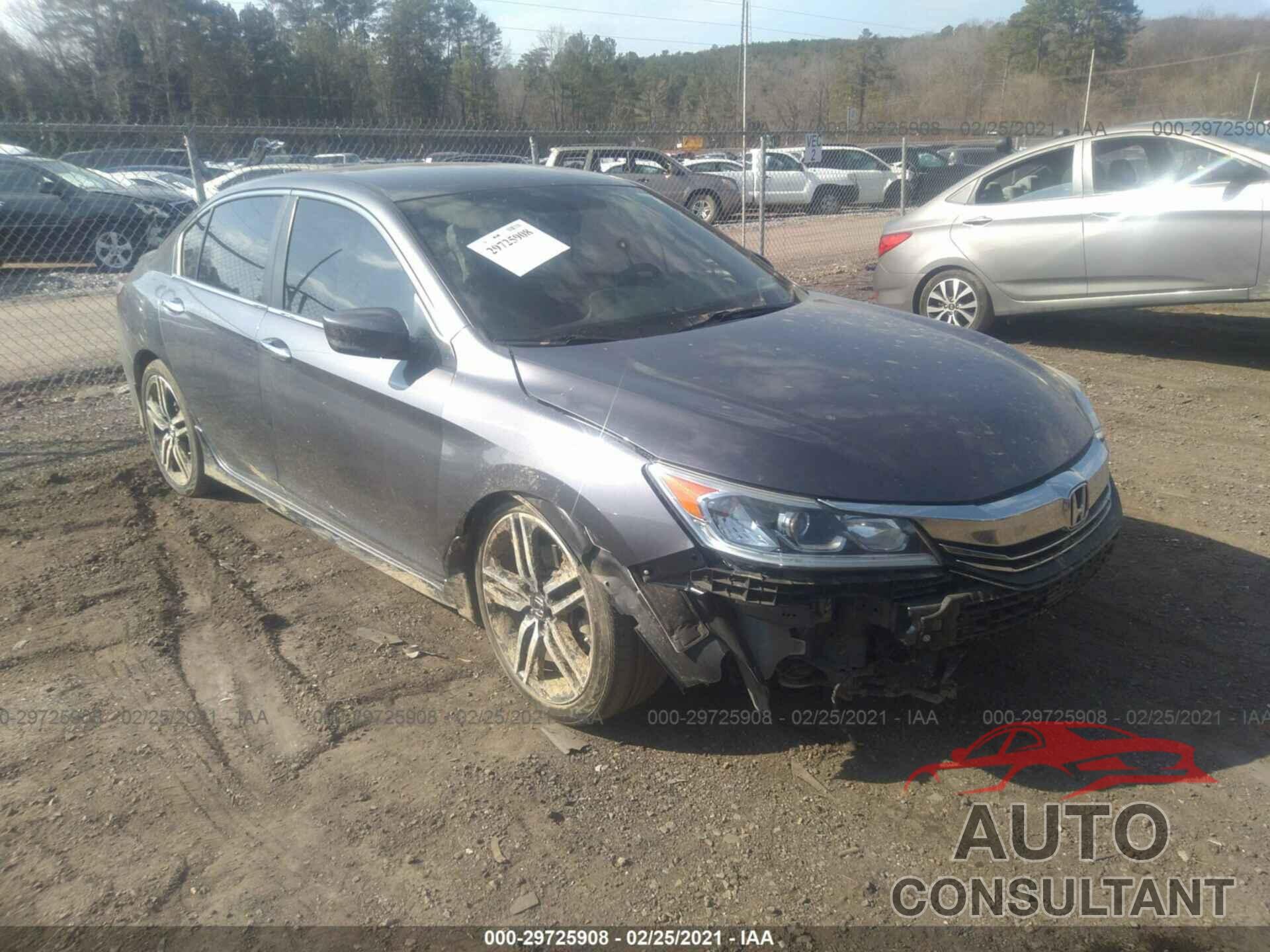 HONDA ACCORD SEDAN 2017 - 1HGCR2F50HA180203